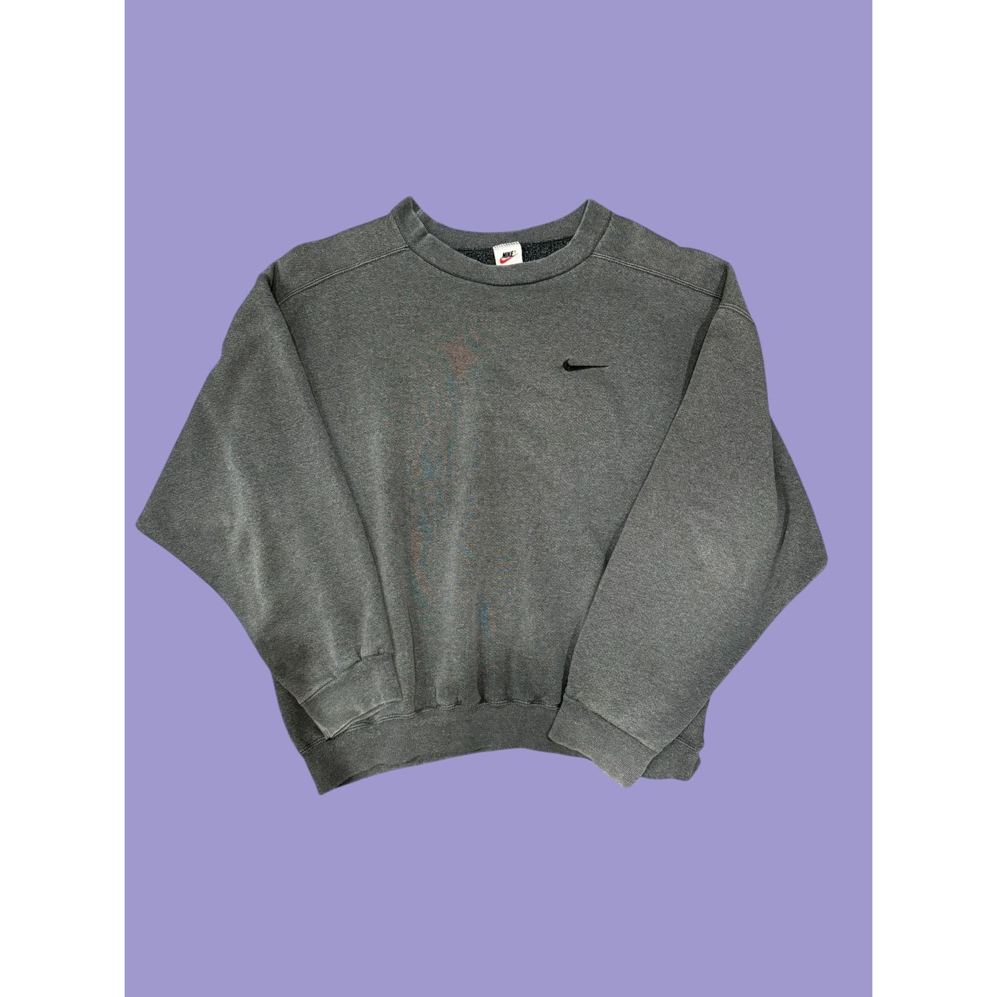 Nike Vintage 90's Nike Crew Neck Size US L / EU 52-54 / 3 - 1 Thumbnail