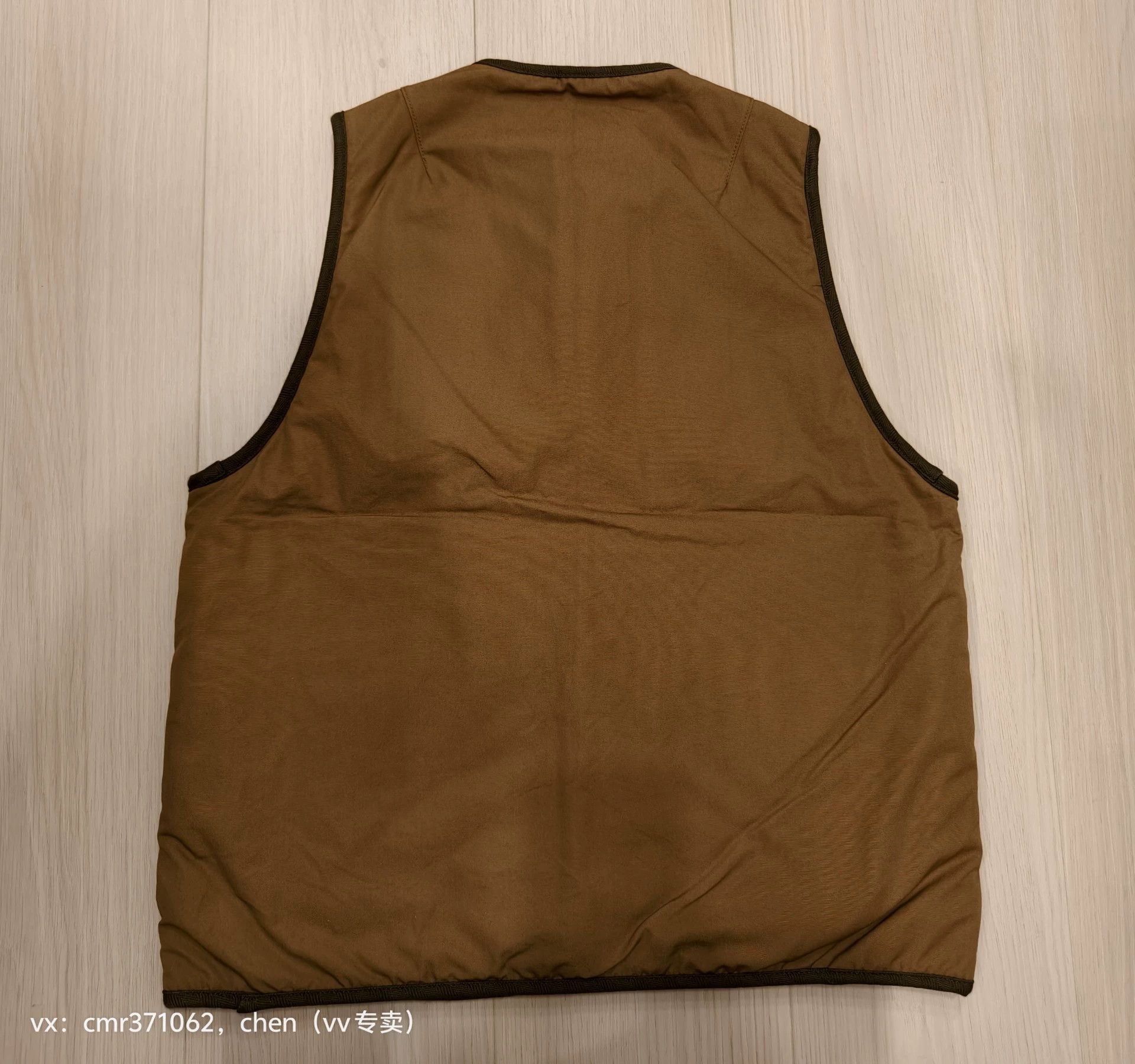 Visvim visvim 20aw iris liner vest GD Brown Cotton-Linen-Wool 3 Size US L / EU 52-54 / 3 - 3 Thumbnail