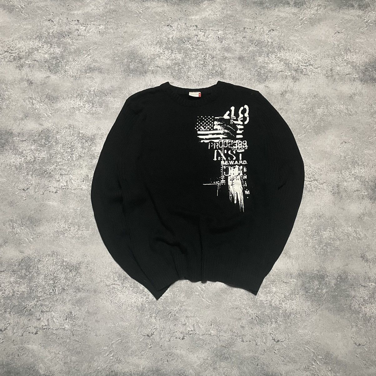 If Six Was Nine Vintage Sweater LGB Style Y2K Size US L / EU 52-54 / 3 - 1 Thumbnail