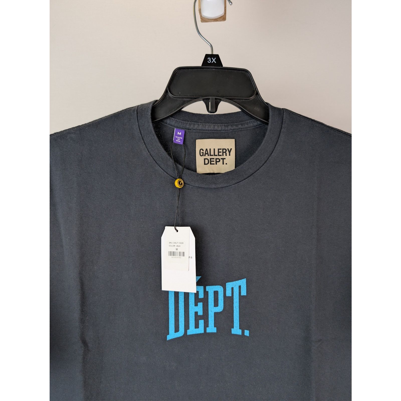 Gallery Dept. o1rshd1 Q:2 / Gym Logo Short Sleeve Tee Shirt in Black Size US S / EU 44-46 / 1 - 7 Thumbnail