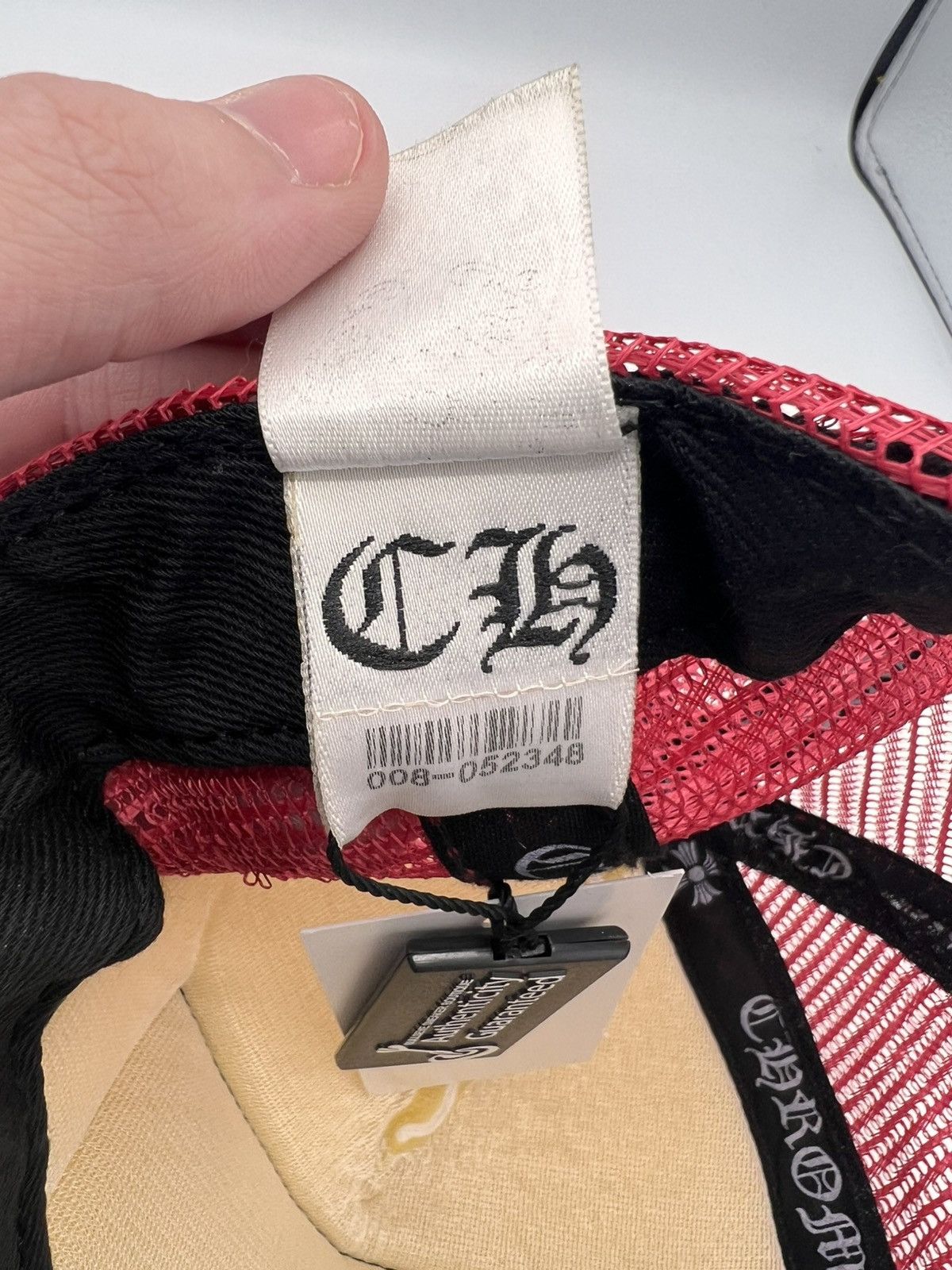 Chrome Hearts Chrome Hearts Red/White/Blue Trucker Hat Size ONE SIZE - 5 Thumbnail