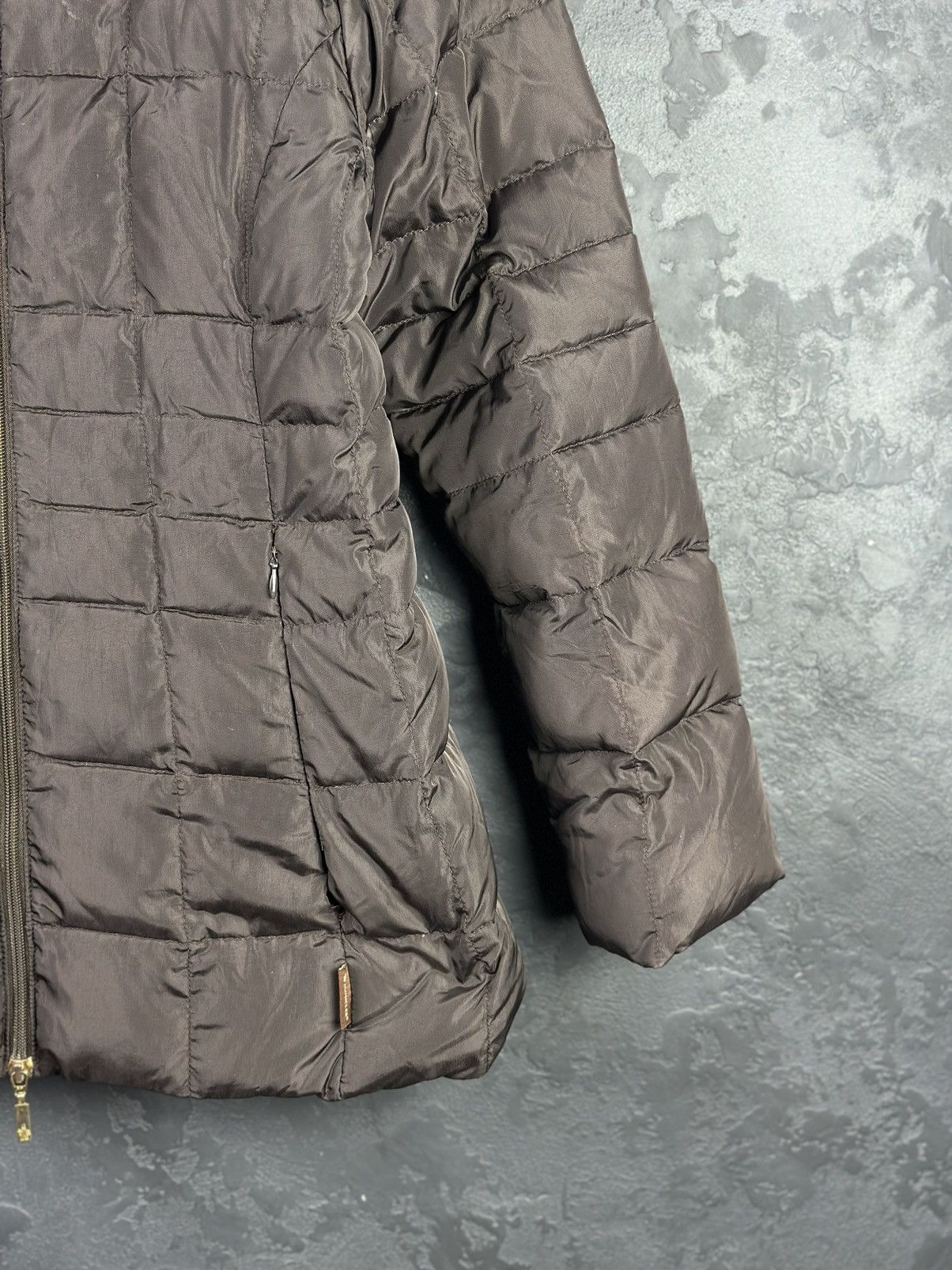Moncler × Vintage Vintage Moncler Puffer Down Long Brown Jacket Size XS / US 0-2 / IT 36-38 - 4 Thumbnail