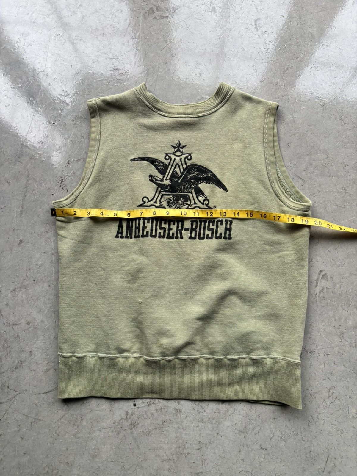 Vintage Vintage Anheuser Busch Cutoff Crew Size US S / EU 44-46 / 1 - 3 Thumbnail