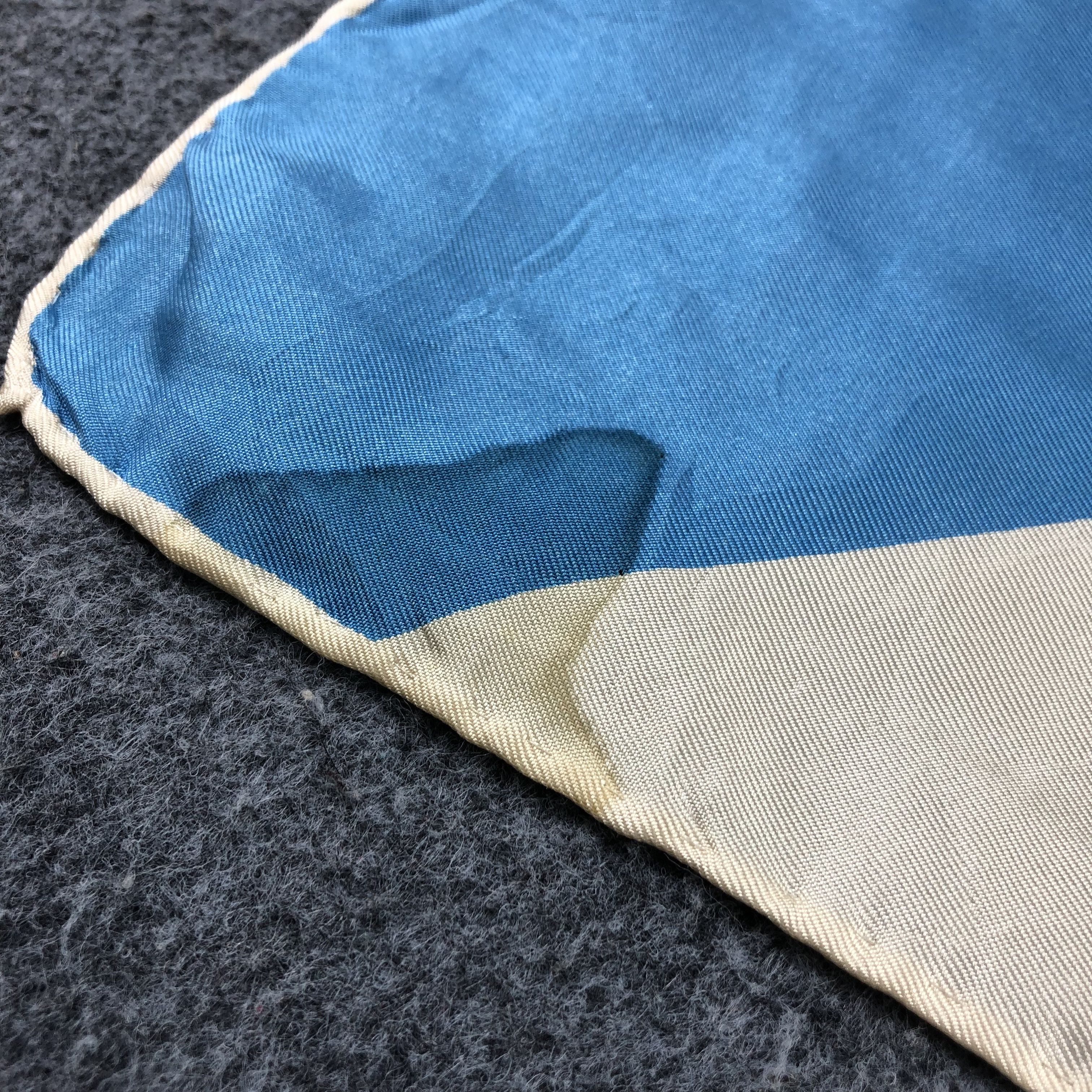 Vintage Fashion Business Hand Rolled Silk Scarf M883 Size ONE SIZE - 5 Thumbnail