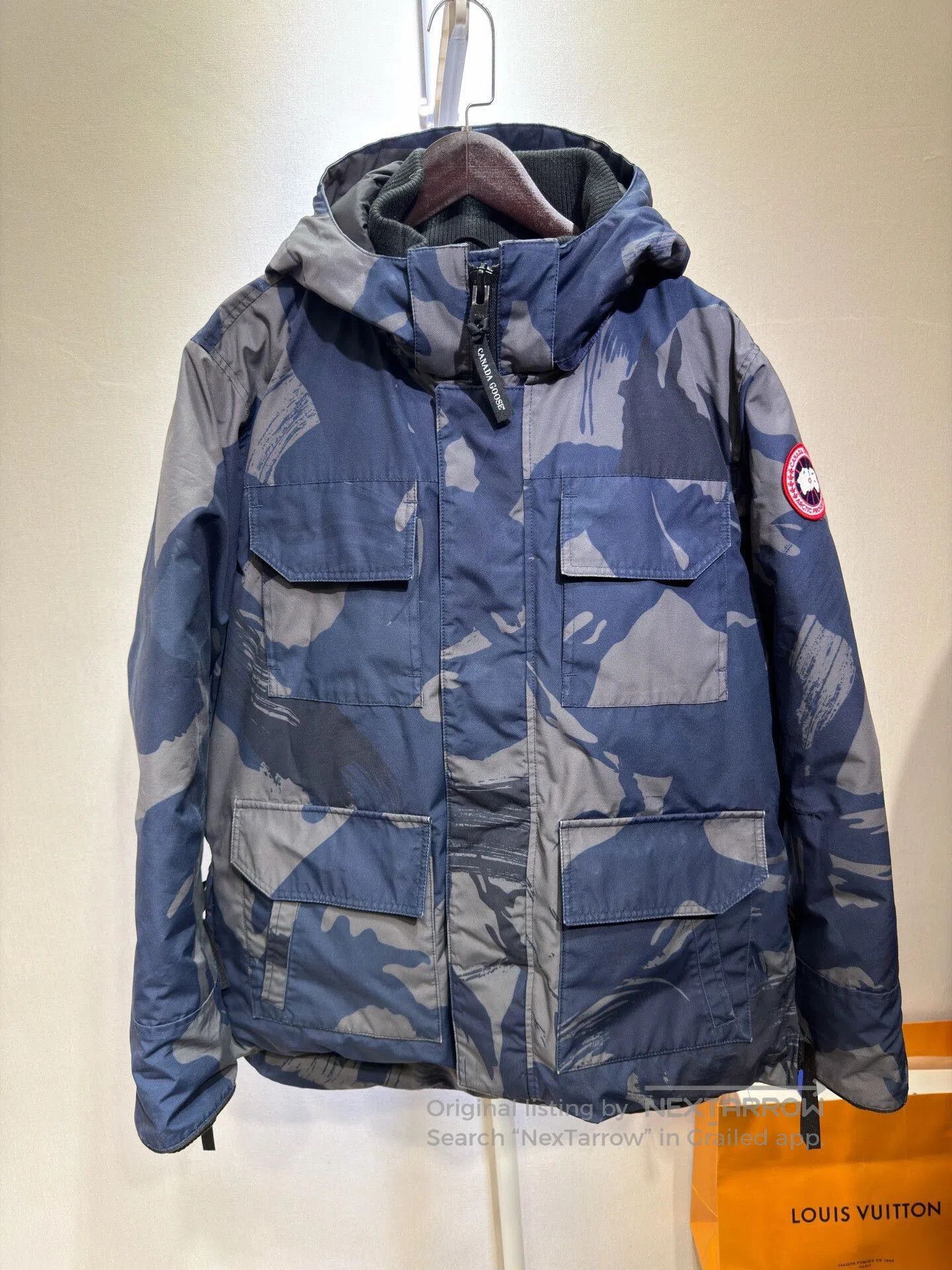 Canada Goose Canada Goose Maitland Blue Camo Down Jacket. Size US XL / EU 56 / 4 - 1 Thumbnail