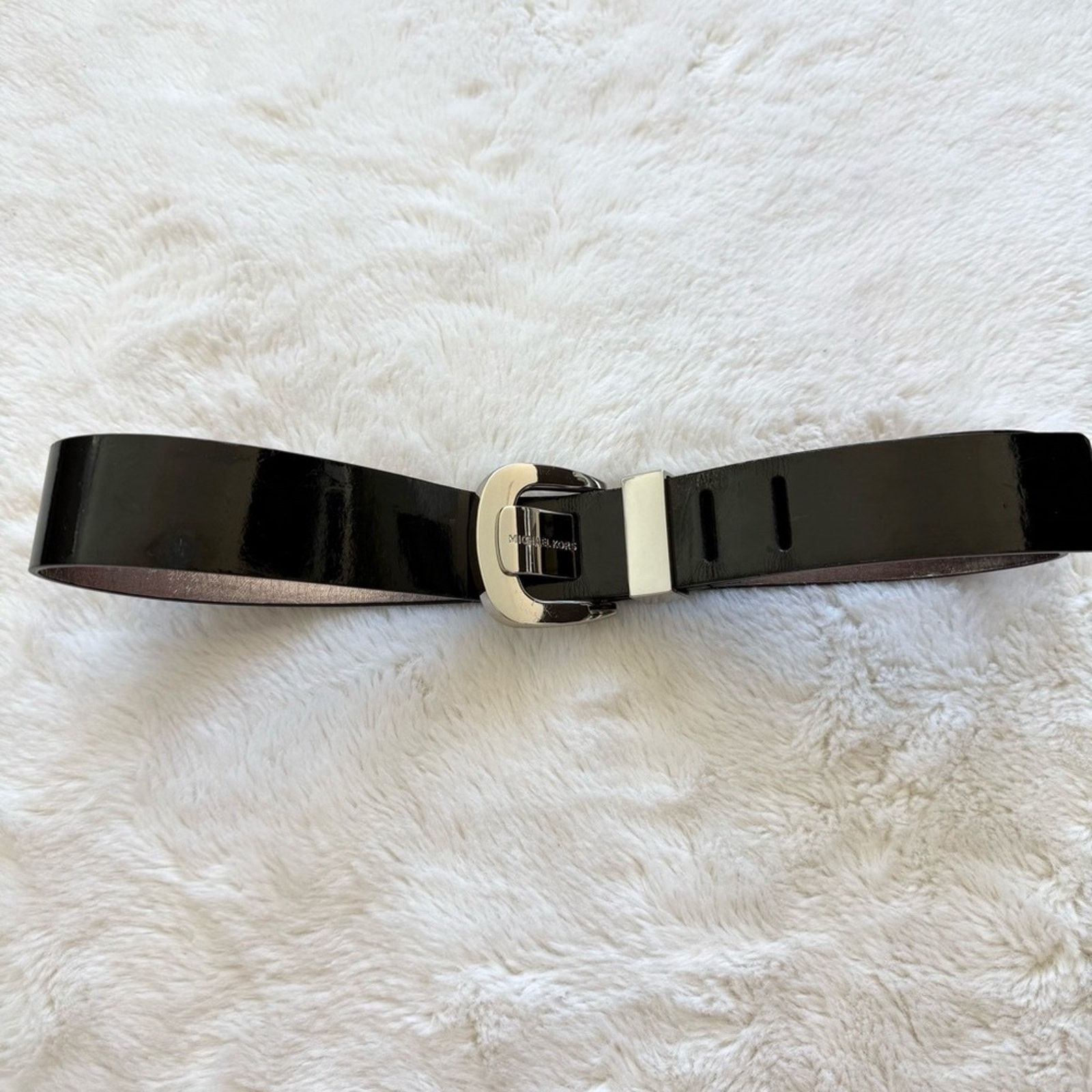 Michael Kors Michael Kors women black belt size 36 inches Size ONE SIZE - 2 Thumbnail