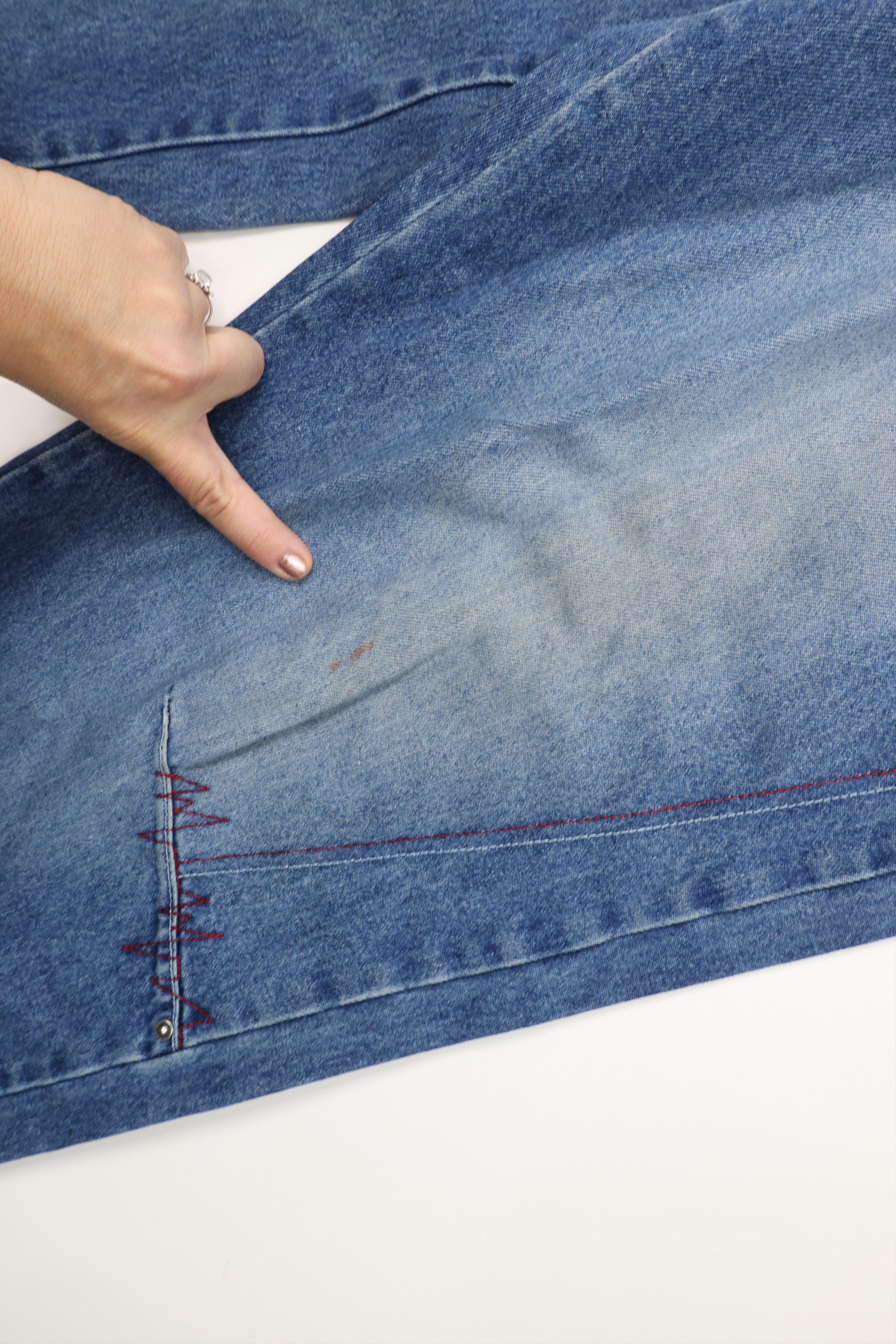 Fubu Vintage 90s Y2K FUBU Baggy Wide Leg Denim Jeans Cotton Size US 36 / EU 52 - 6 Thumbnail