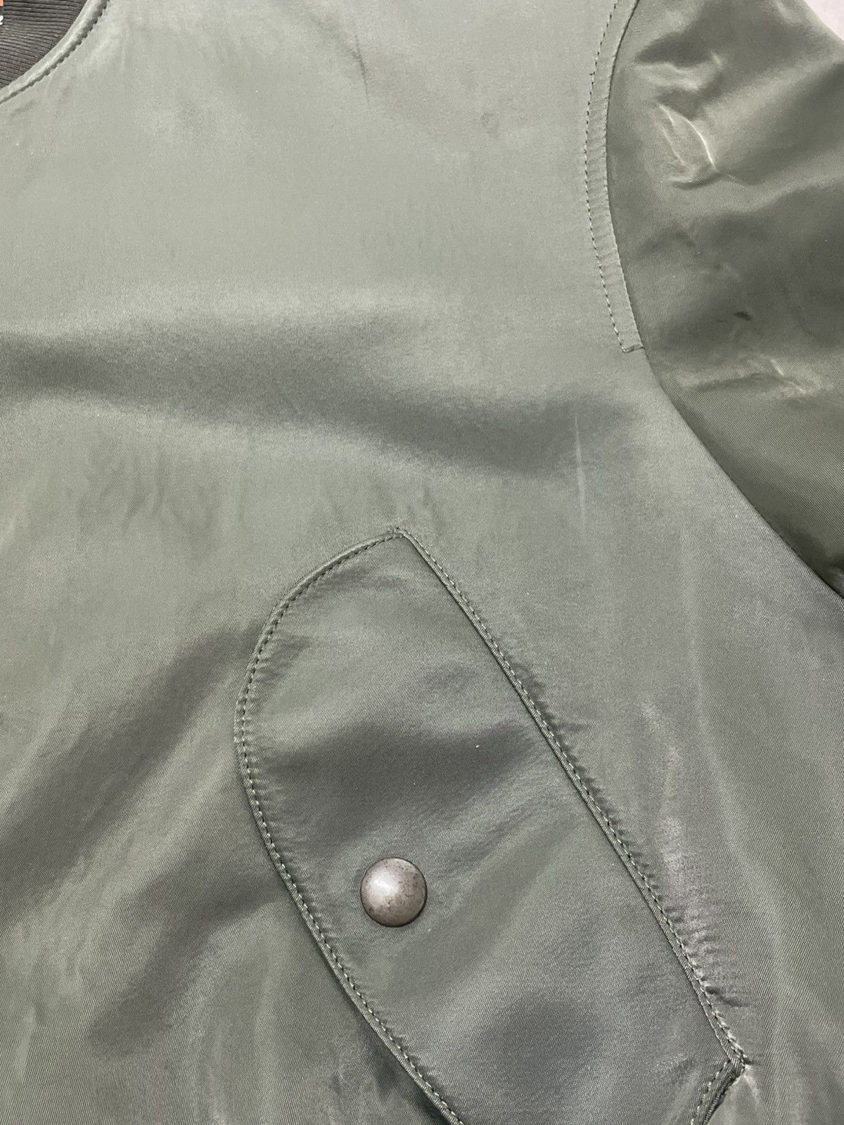 Balenciaga SS17 Balenciaga Padded MA1 Cropped Bomber Jacket Sz S Size US S / EU 44-46 / 1 - 10 Thumbnail