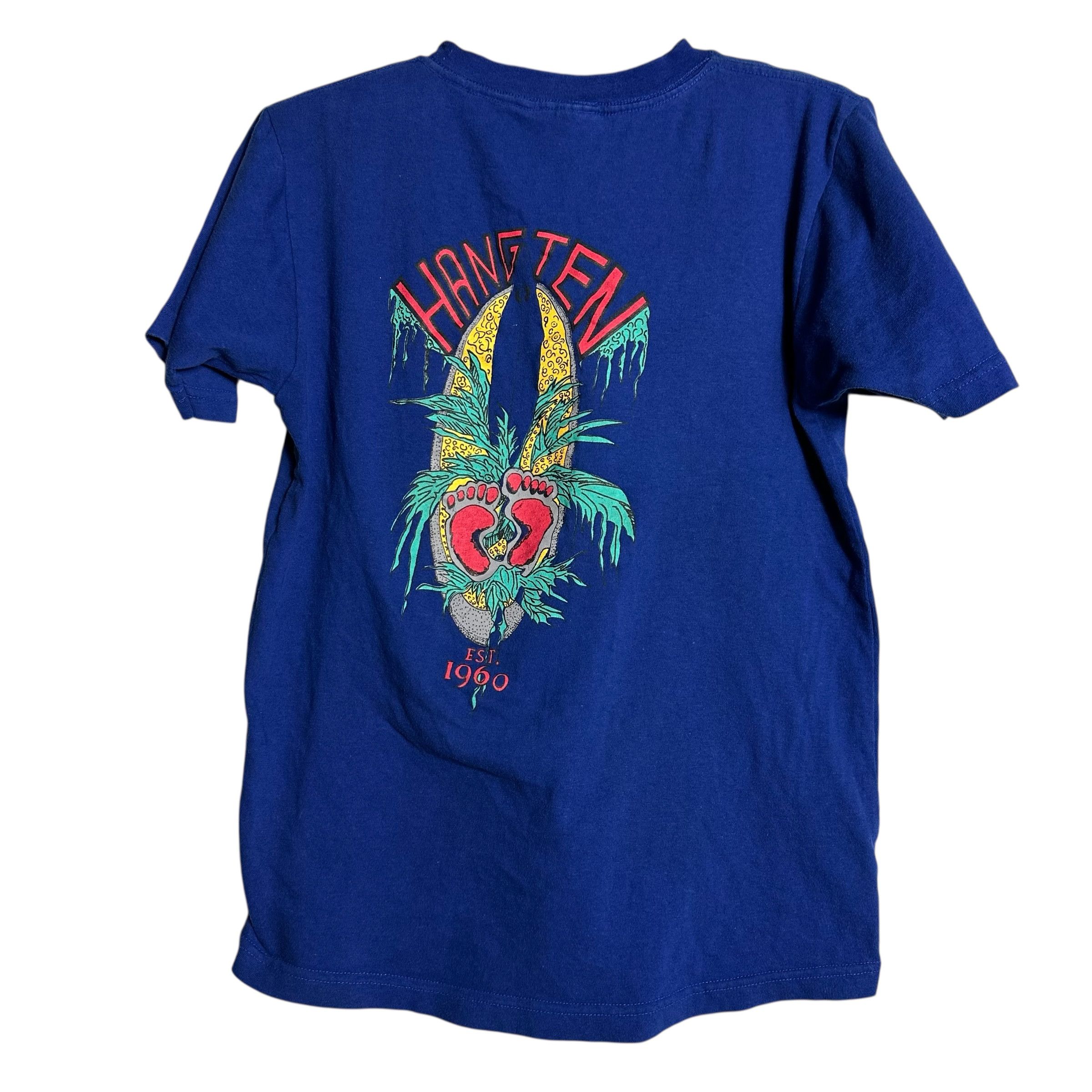 Hang Ten 🔥RARE🔥Vintage Hang Ten Surf Spell Out T-shirt Size US L / EU 52-54 / 3 - 1 Thumbnail