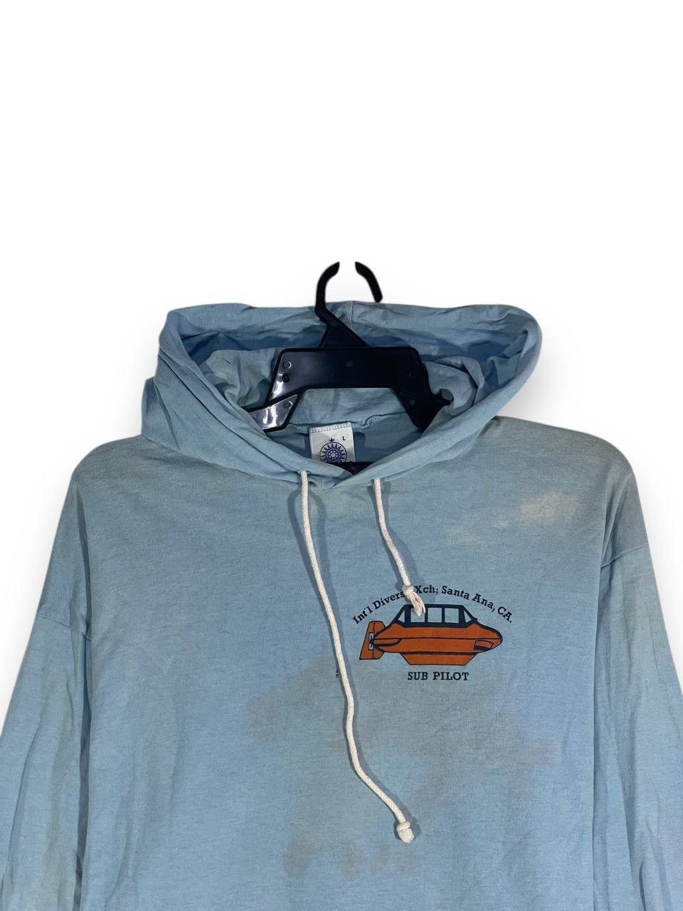 Other Vintage 80s submarine sub pilot hoodie pullover size L Size US L / EU 52-54 / 3 - 2 Thumbnail