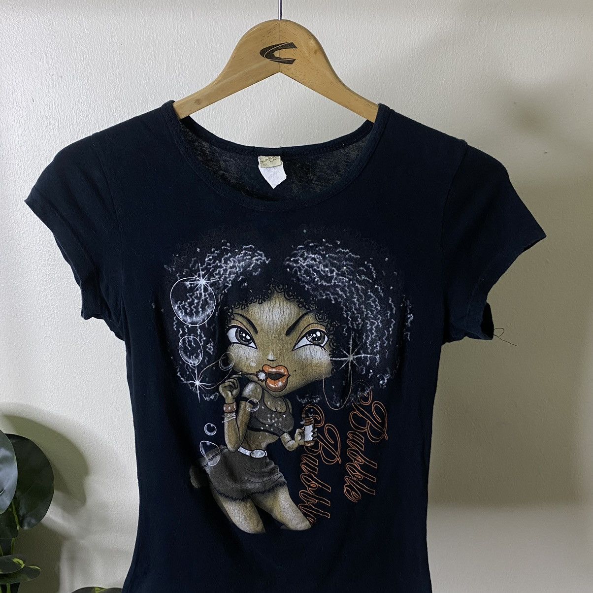 Vintage Vintage Karma LA Ssxy Sassy Cartoon Women Tee Made in USA Size XXS / US 00 / IT 34 - 2 Thumbnail