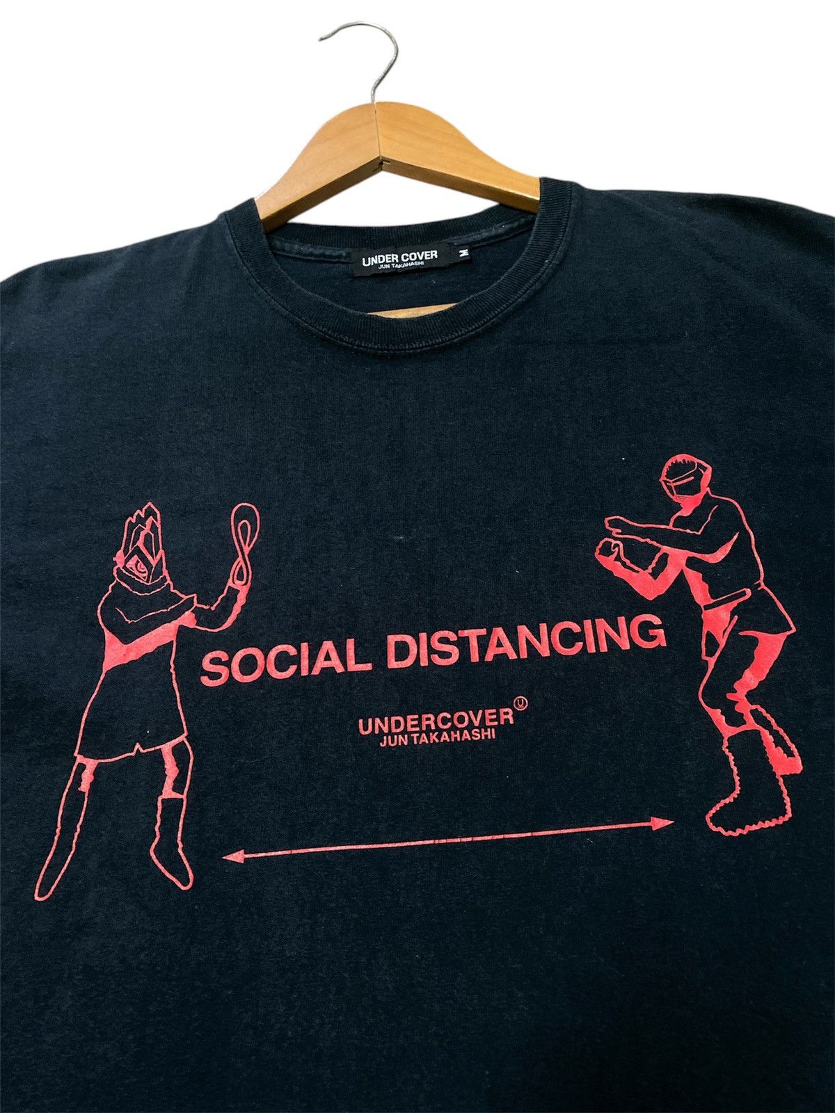 Undercover ‼️RARE‼️UNDERCOVER SOCIAL DISTANCING TEE🔥 Size US M / EU 48-50 / 2 - 6 Thumbnail