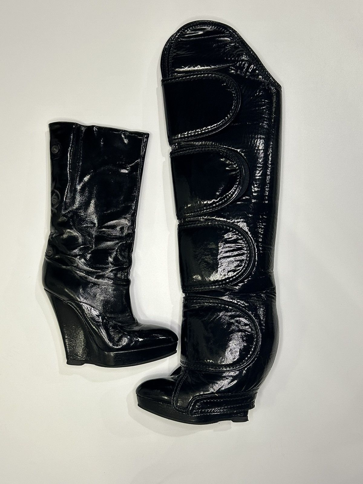 Viktor & Rolf Viktor & Rolf RARE FW08 Transformer Boots (1443) Size US 6.5 / IT 36.5 - 7 Thumbnail