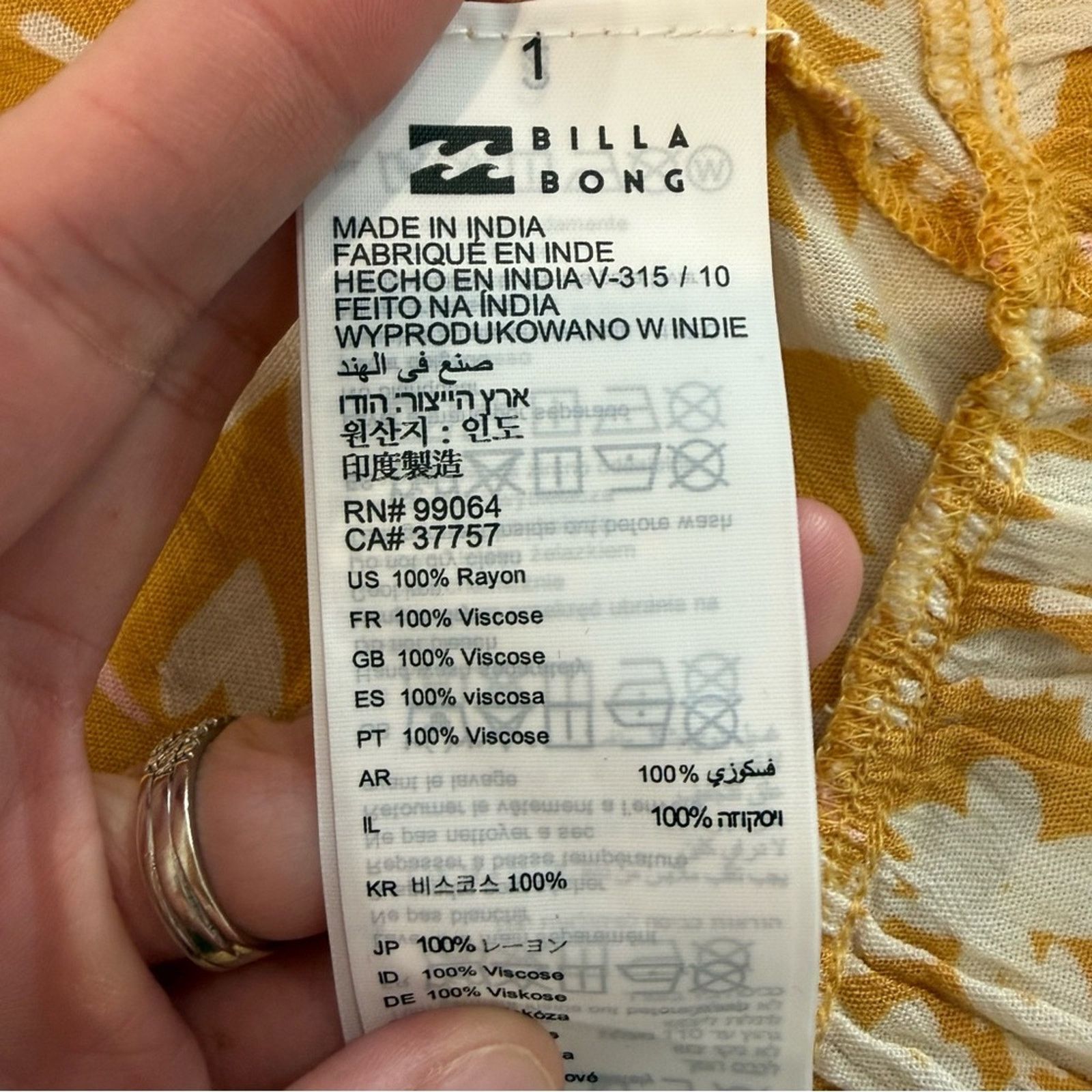 Billabong Billabong NWT Wrap Roll Ruffle Floral Mini Dress Women Small Size S / US 4 / IT 40 - 13 Thumbnail
