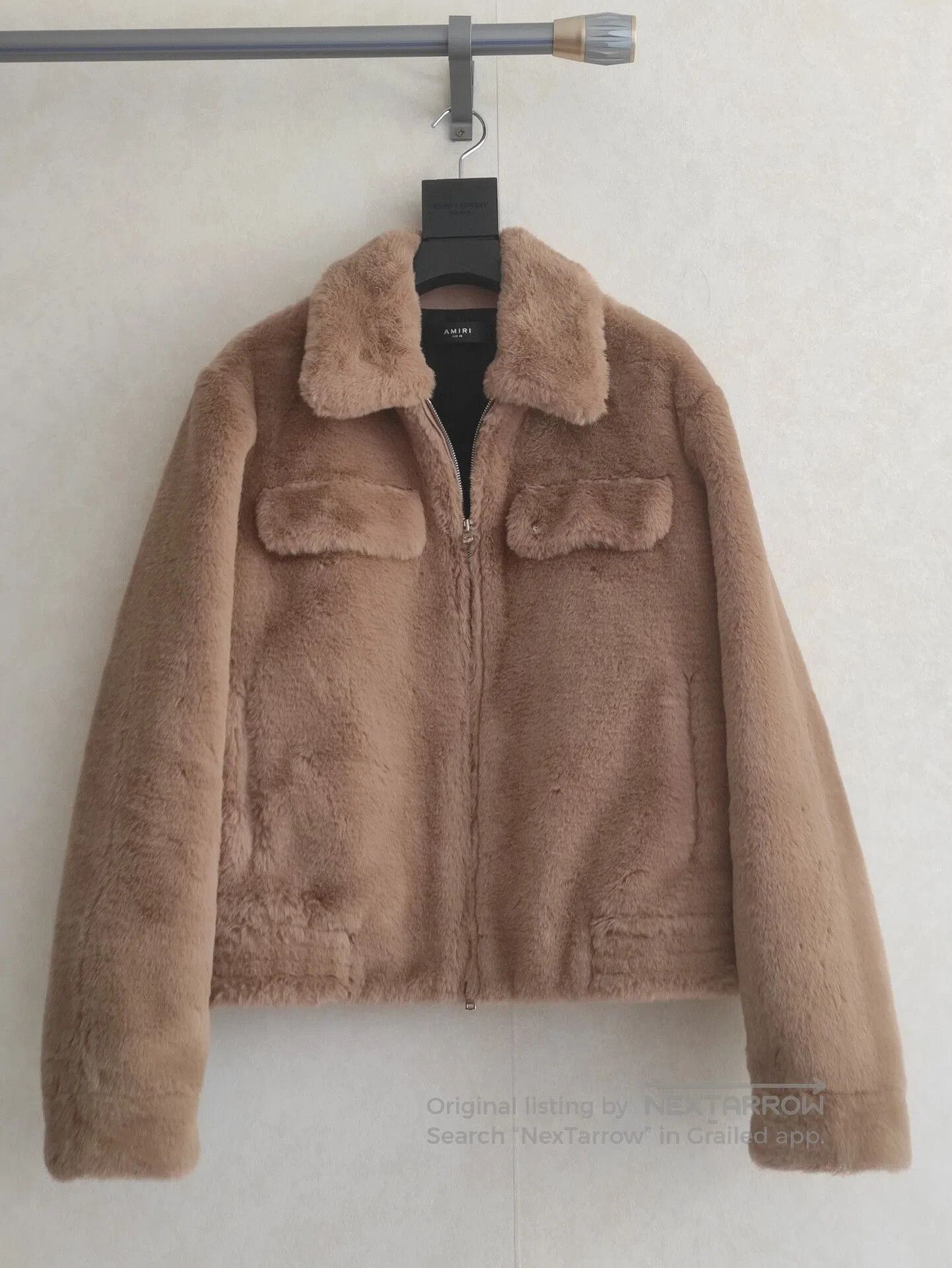 Amiri Amiri Brown Fur Collar Coat. Size US M / EU 48-50 / 2 - 1 Thumbnail