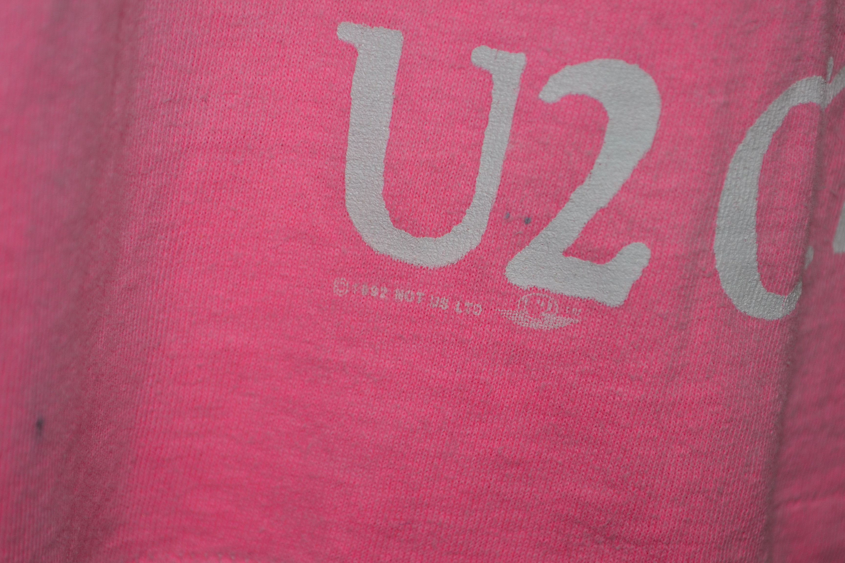 Band Tees U2 Vintage 1992 T-shirt Paint Spots M One Size M / US 6-8 / IT 42-44 - 2 Thumbnail