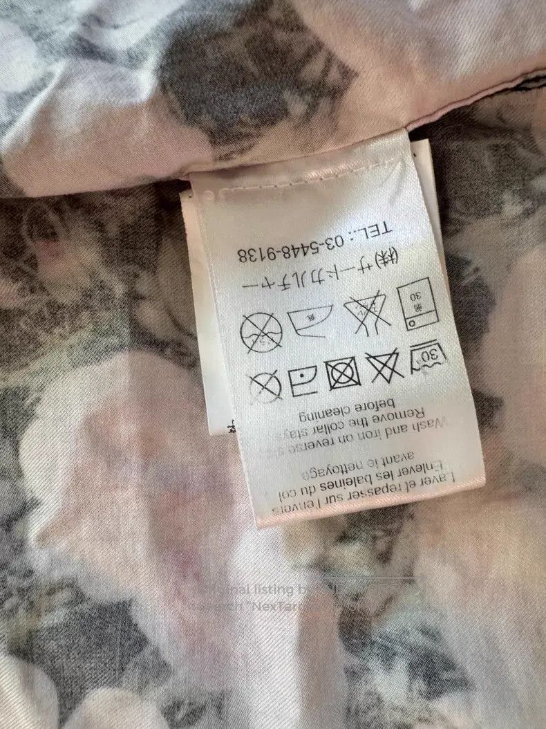 Givenchy Givenchy Rose Print Velcro Short Sleeve Shirt Size US XXS / EU 40 - 3 Thumbnail