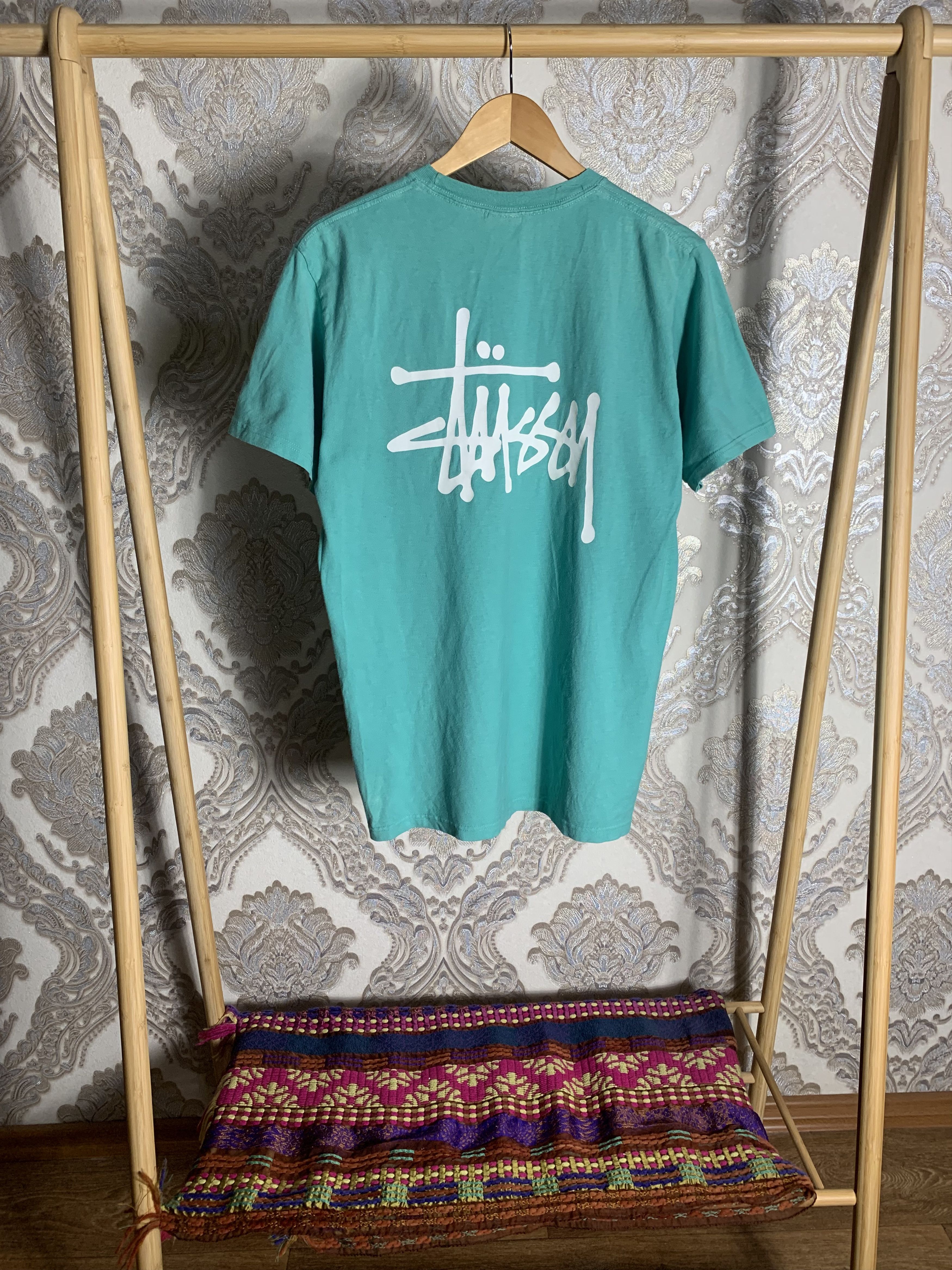 Stussy VINTAGE STUSSY DOUBLE PRINTED DESIGNER RETRO T-SHIRT SK8 Y2K Size US M / EU 48-50 / 2 - 1 Thumbnail