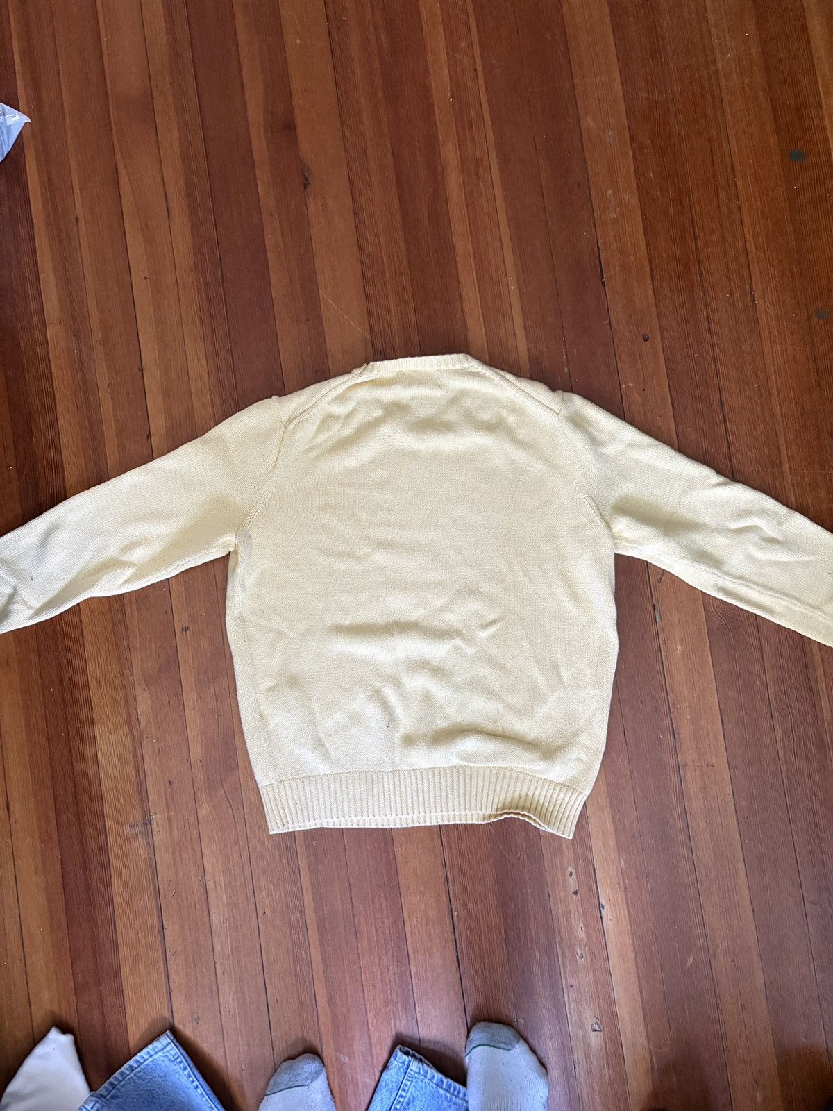 Ralph Lauren Yellow Ralph Lauren cable knit sweater Size US M / EU 48-50 / 2 - 2 Thumbnail