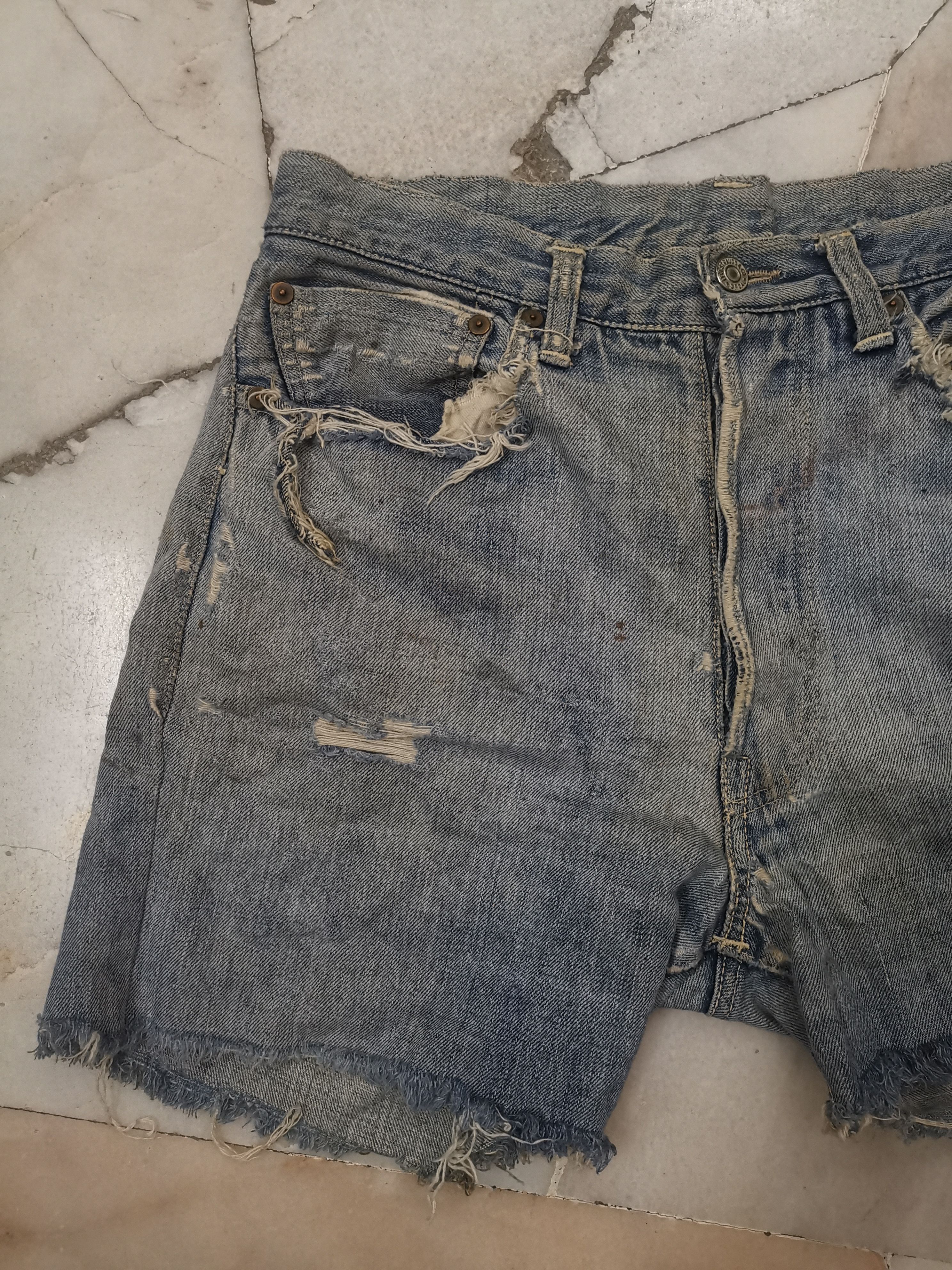 Levi's 50s Vtg Levis 501XX Stamped '... ' Button Hidden Rivets Size US 33 - 4 Thumbnail