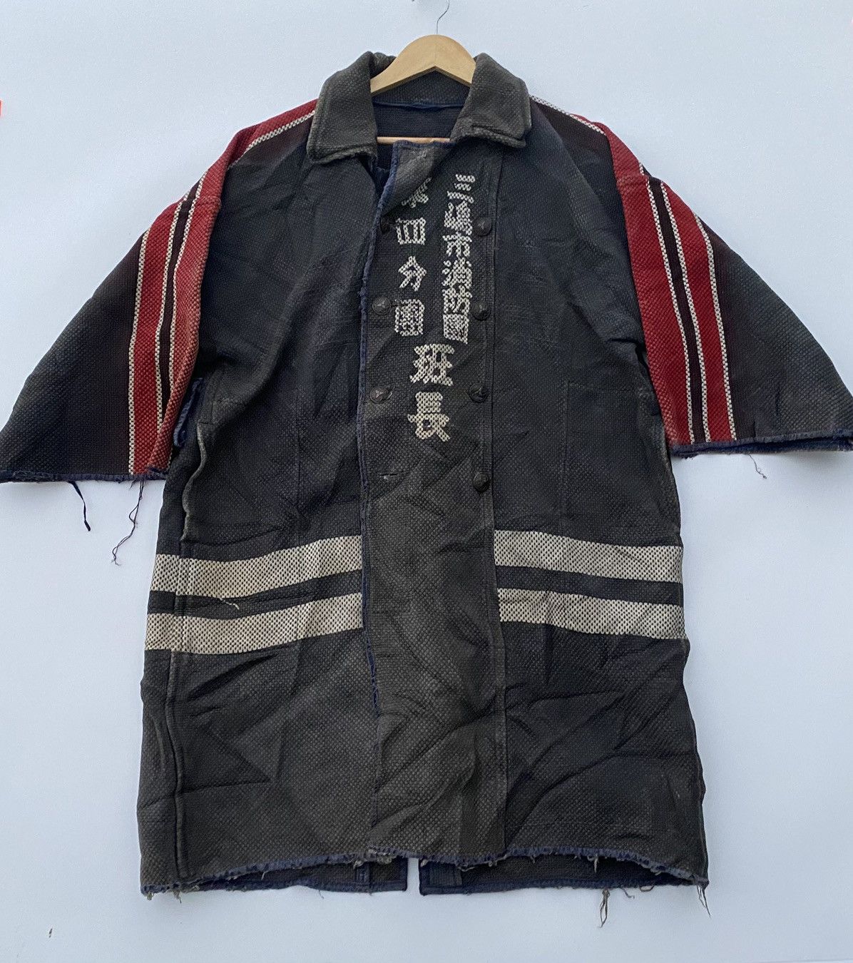 Japanese Brand Japan 1940s Showa Era Hikeshi Japanese Fireman Hanten Size US XL / EU 56 / 4 - 1 Thumbnail