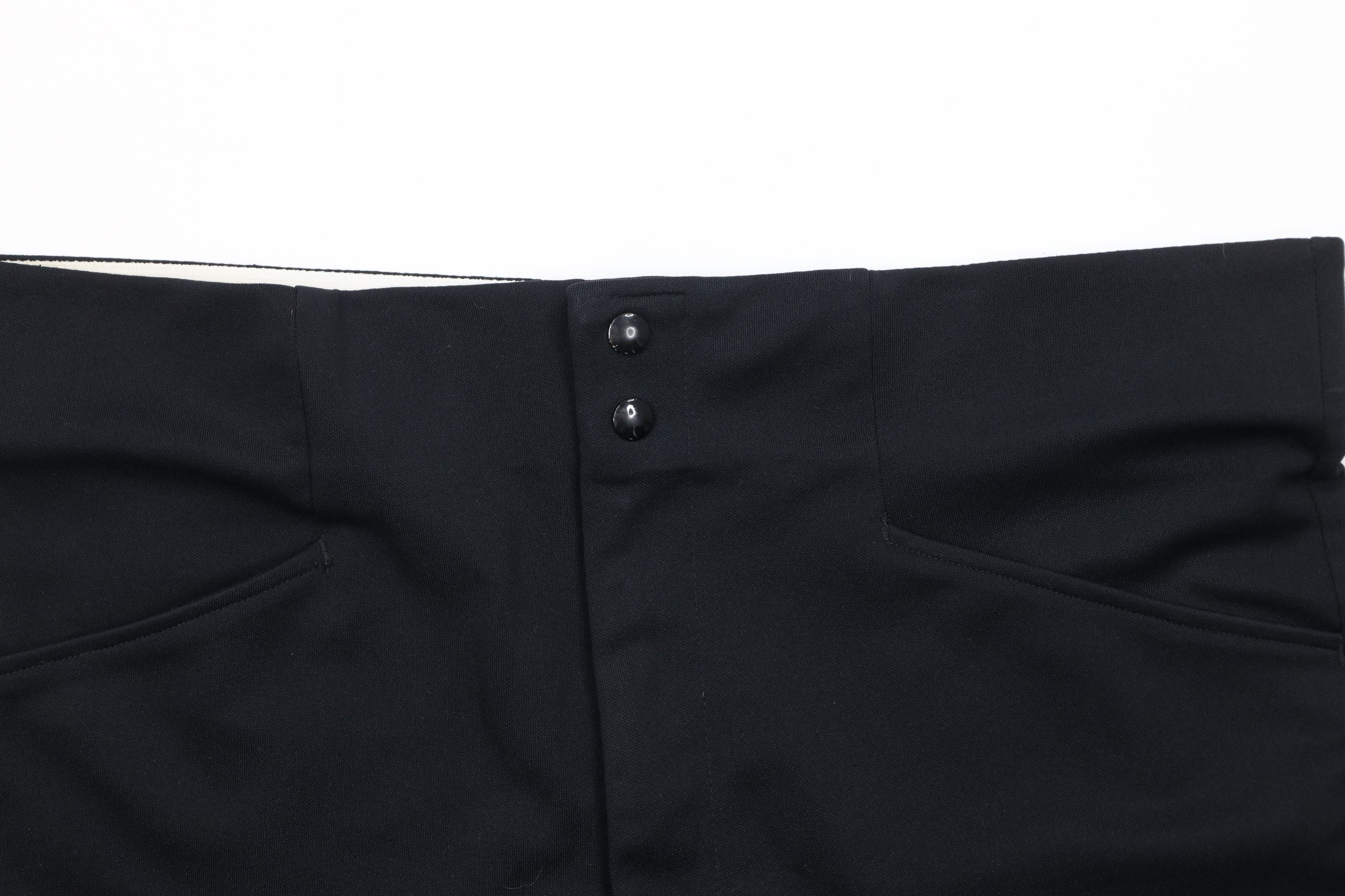 Swingster × Vintage Vintage 70s Swingster Knit Coach Coaches Shorts Black USA Size US 40 / EU 56 - 2 Thumbnail