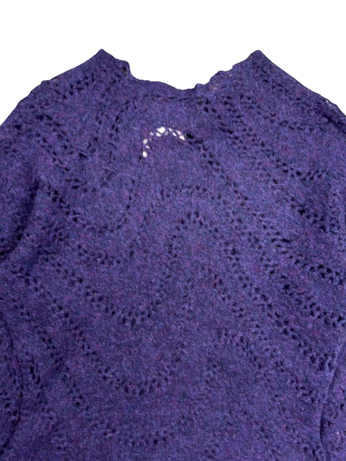 Yasuyuki Ishii Archive Yoshiki Hisniuma - Raw Knitted Top Size US M / EU 48-50 / 2 - 5 Thumbnail