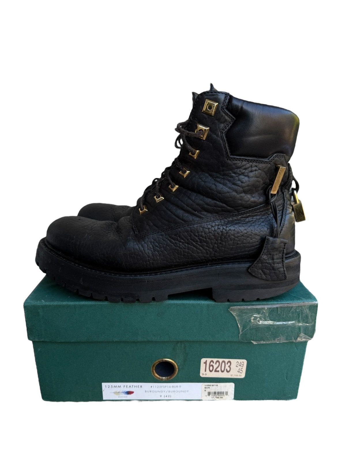 Buscemi Buscemi leather combat boots Size US 9.5 / EU 42-43 - 2 Thumbnail