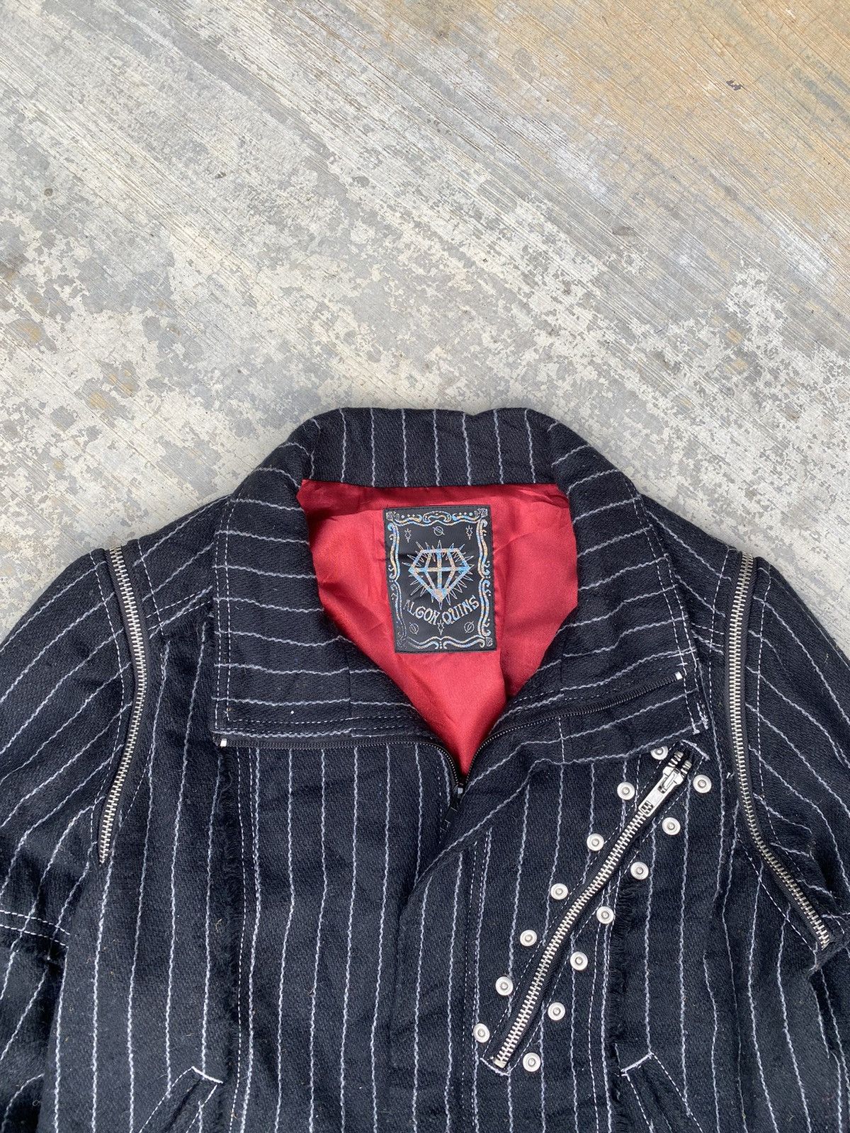If Six Was Nine ‼️Rare‼️ Algonquins punk jacket style Size S / US 4 / IT 40 - 3 Thumbnail