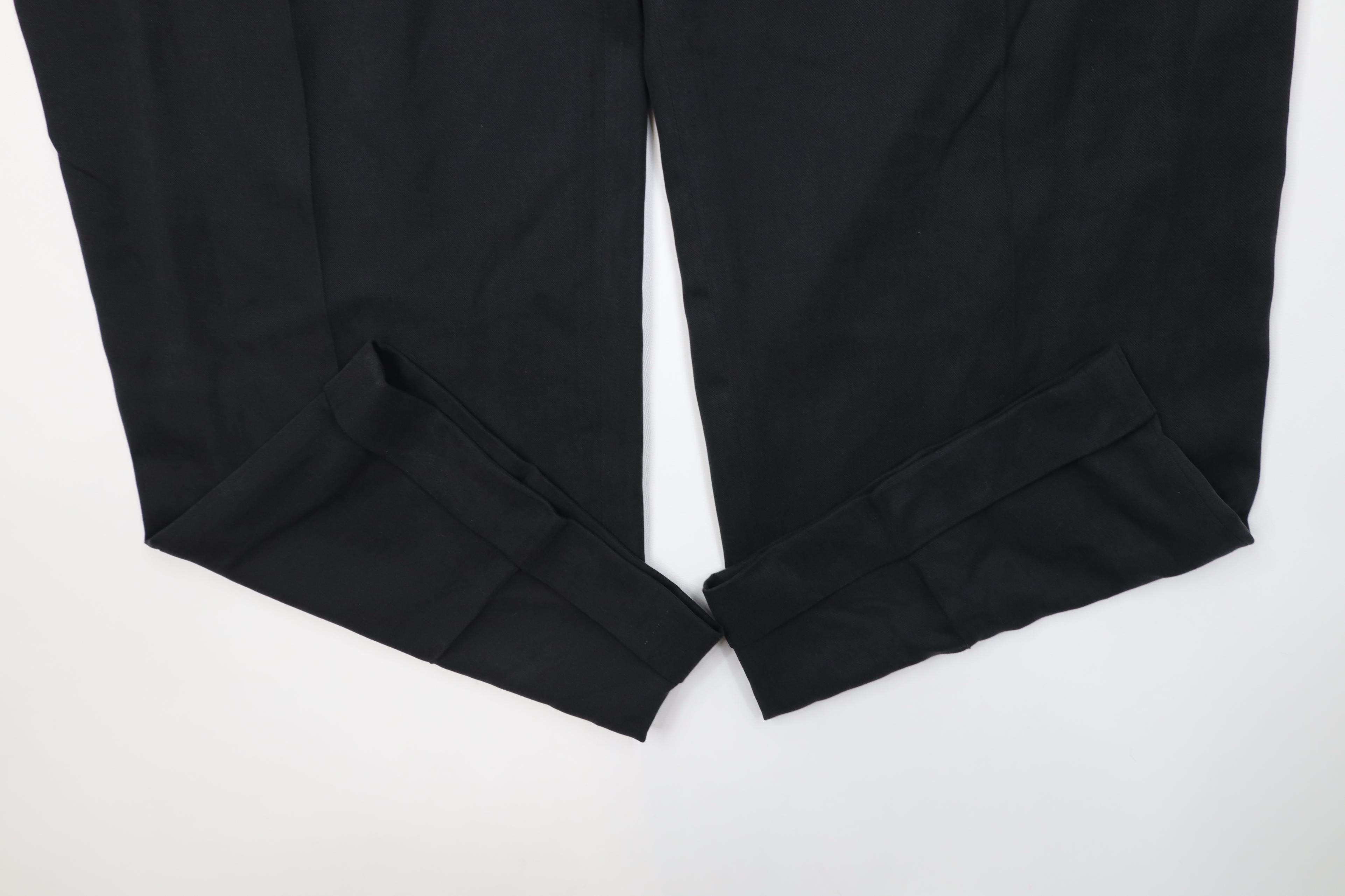 Nautica Vintage 90s Nautica Rigger Linen Wide Leg Chino Pants Black Size US 40 / EU 56 - 5 Thumbnail