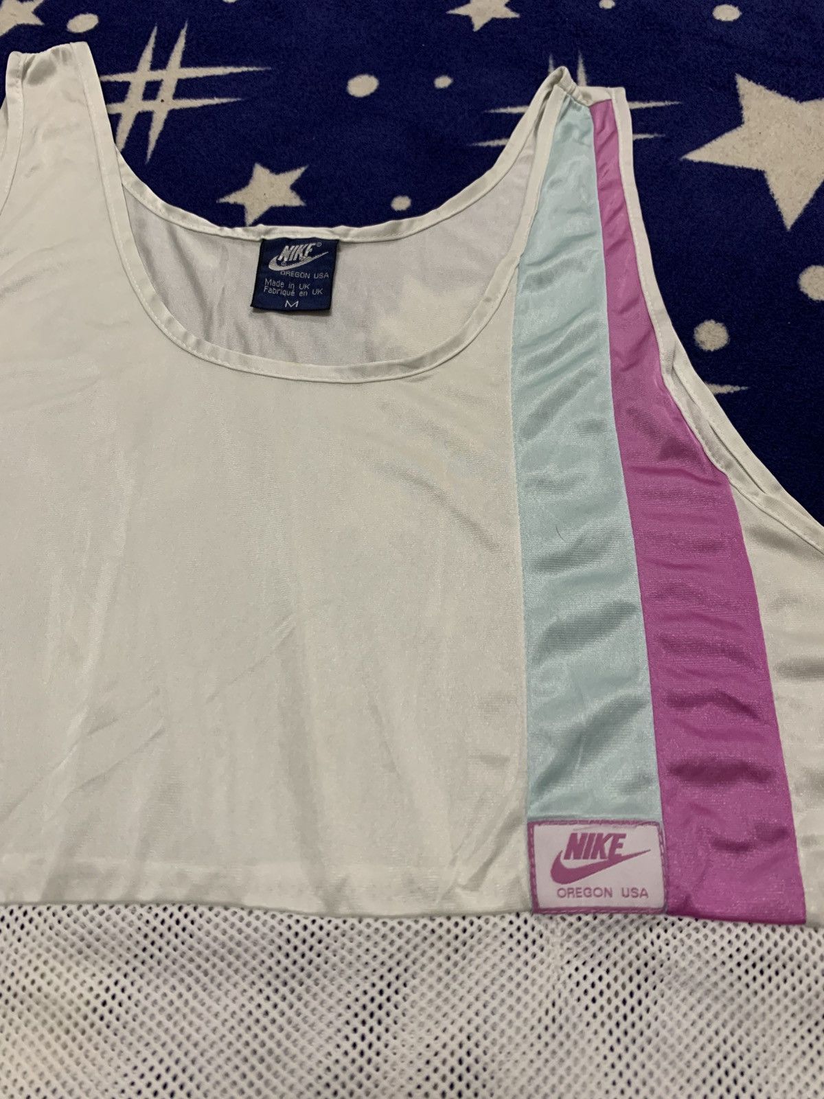 Nike × Vintage Vintage 90s Nike Blue tag rare Size US S / EU 44-46 / 1 - 2 Thumbnail