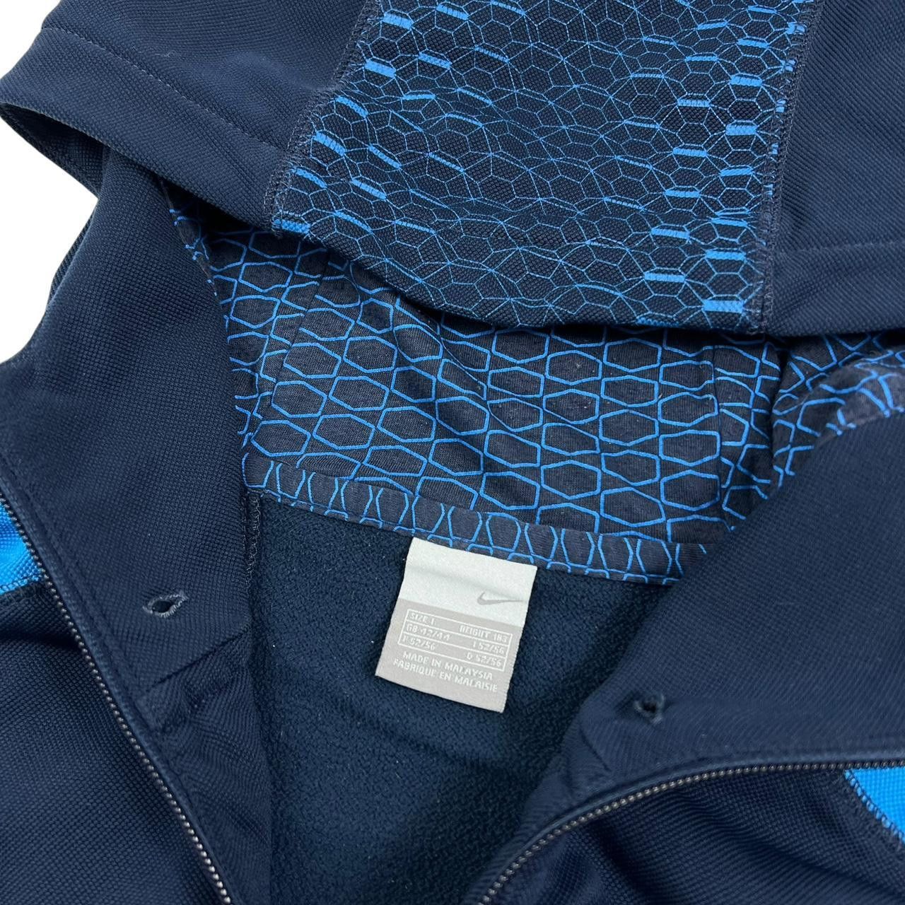 Nike Vintage 2000s Nike TN Zip Up Hoodie Blue - Large Size US L / EU 52-54 / 3 - 5 Thumbnail