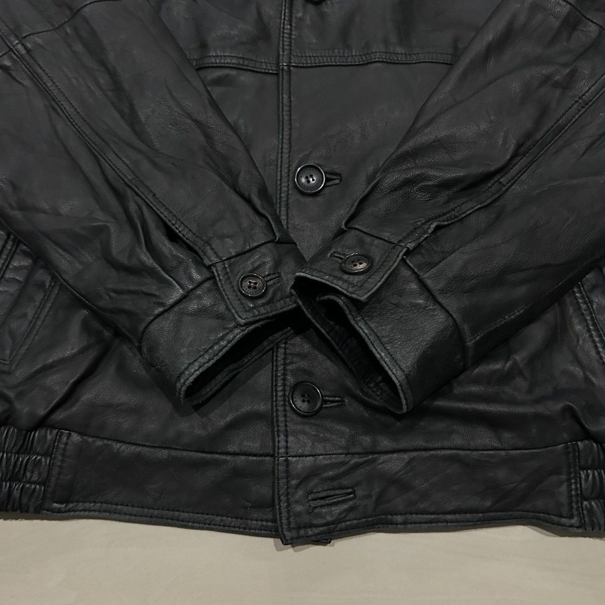 Burberry Vintage Burberry London Leather Jacket Size US M / EU 48-50 / 2 - 11 Thumbnail