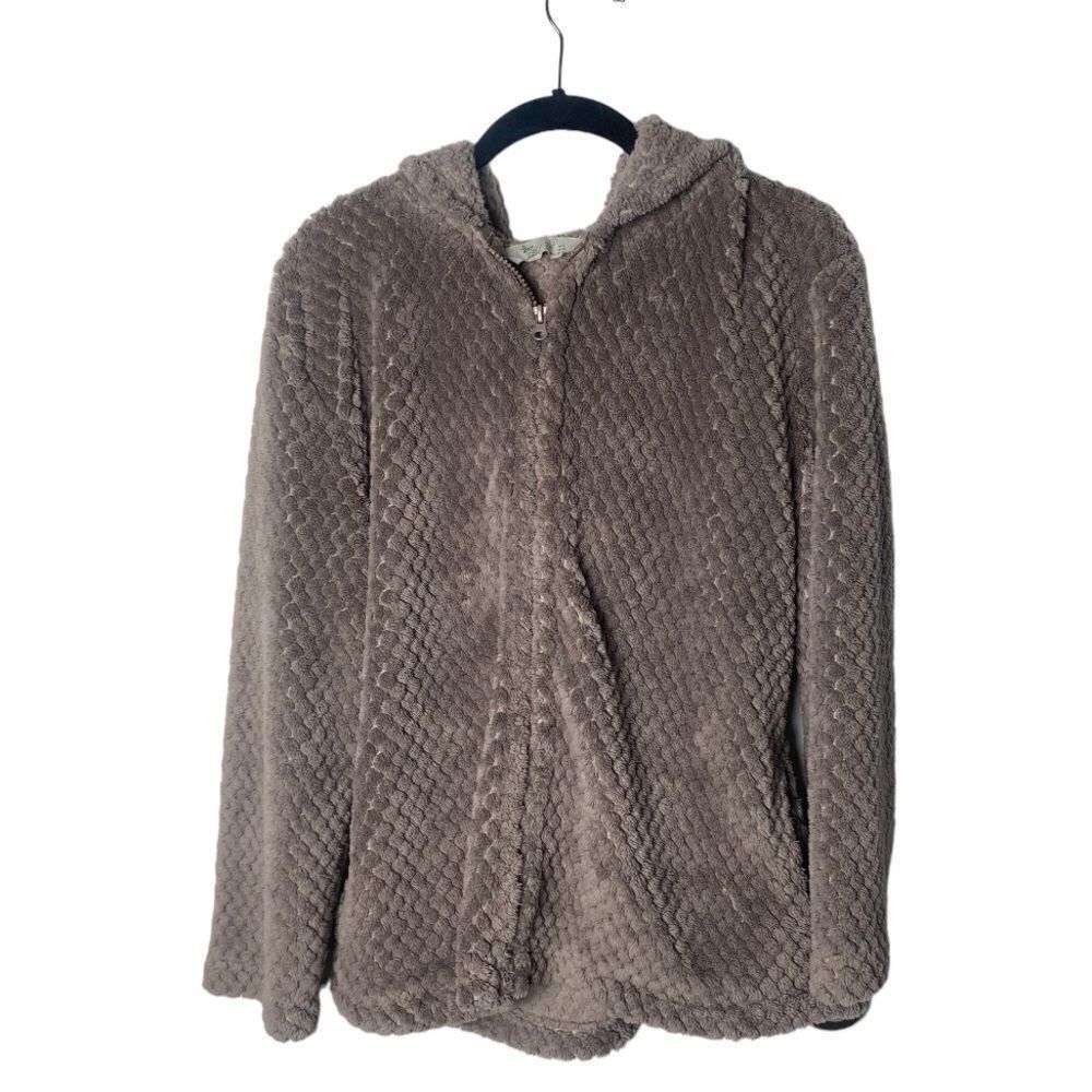 Other Love to Lounge Women’s Cozy Zip Up Hoodie Size S Textured Ov Size S / US 4 / IT 40 - 2 Thumbnail