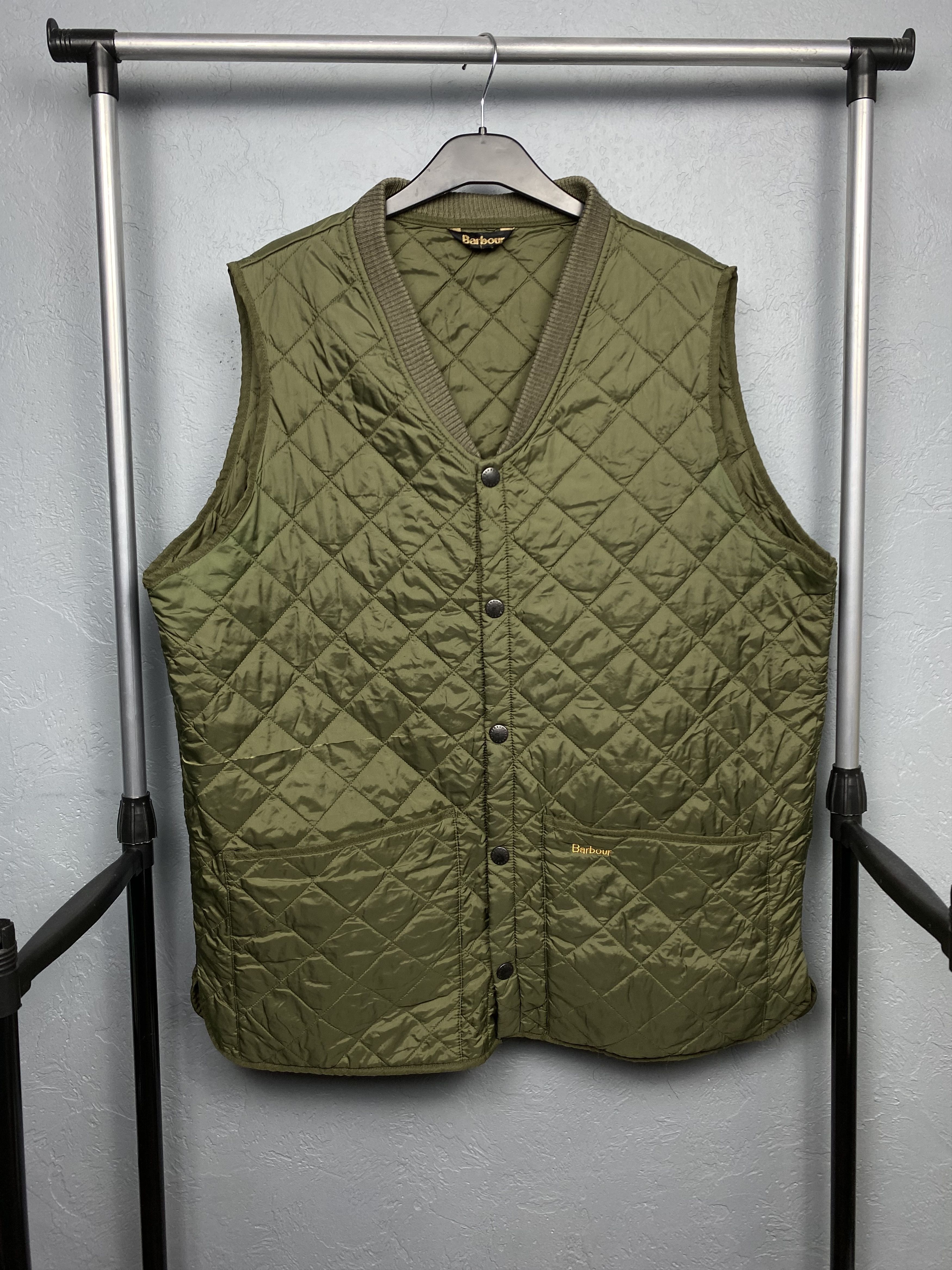 Barbour Barbour Vintage Mens Liddesdale Gilet Quilted Vest Size US XL / EU 56 / 4 - 1 Thumbnail