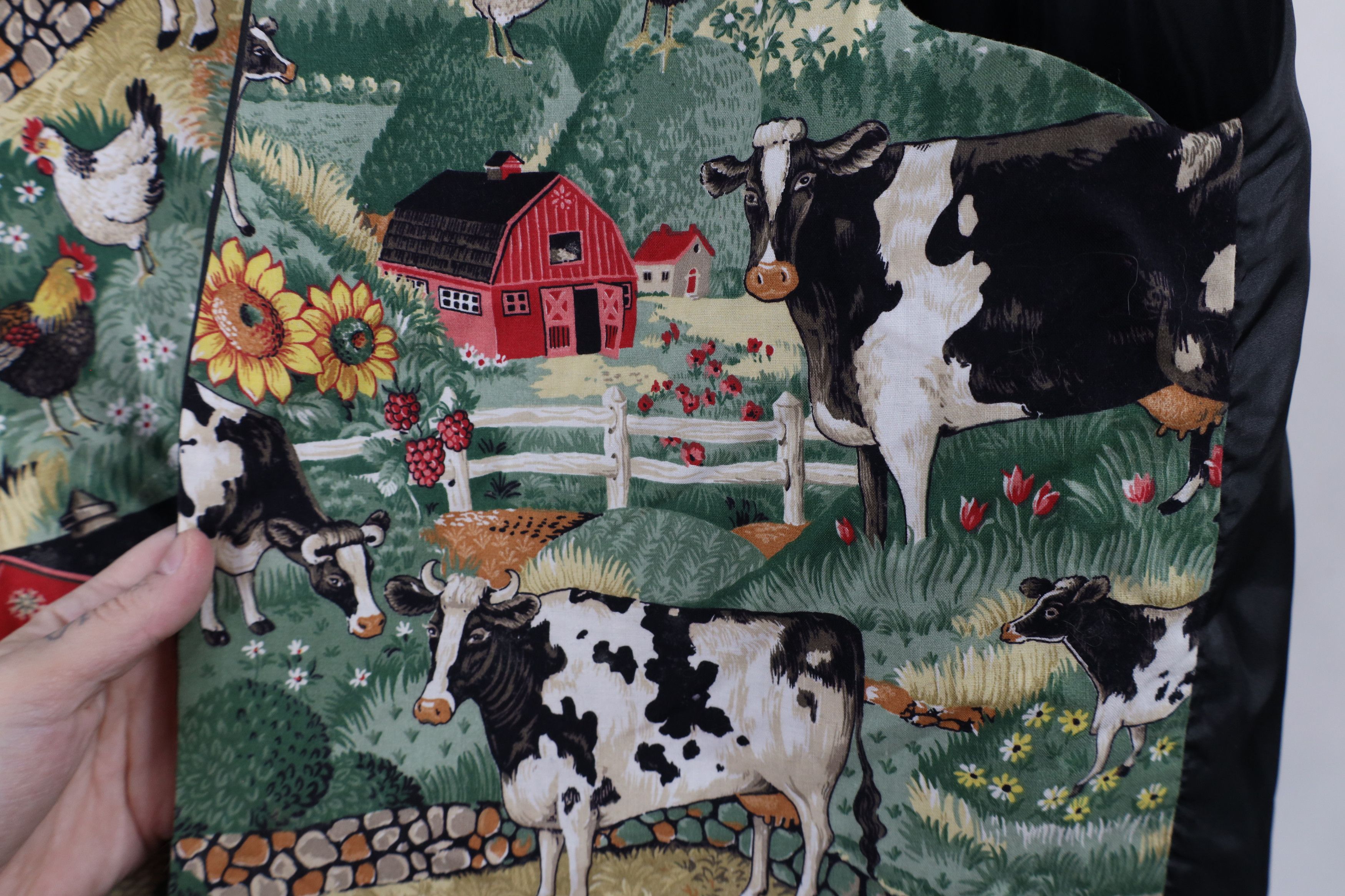 Vintage Vintage 90s Country Primitive Animal All Over Print Vest Size L / US 10 / IT 46 - 6 Thumbnail