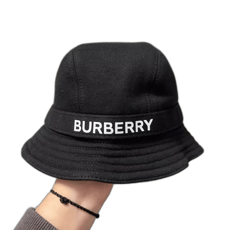 Burberry Logo Bucket Hat Size S