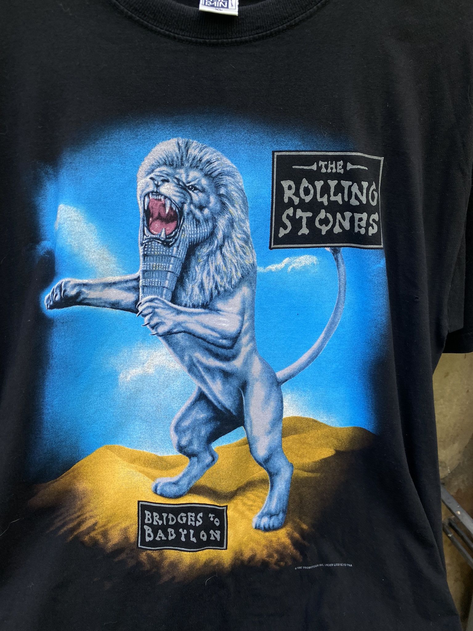 Band Tees × The Rolling Stones The Rolling Stones 1997 Bridges To Babylon European Tour Size US XL / EU 56 / 4 - 4 Thumbnail