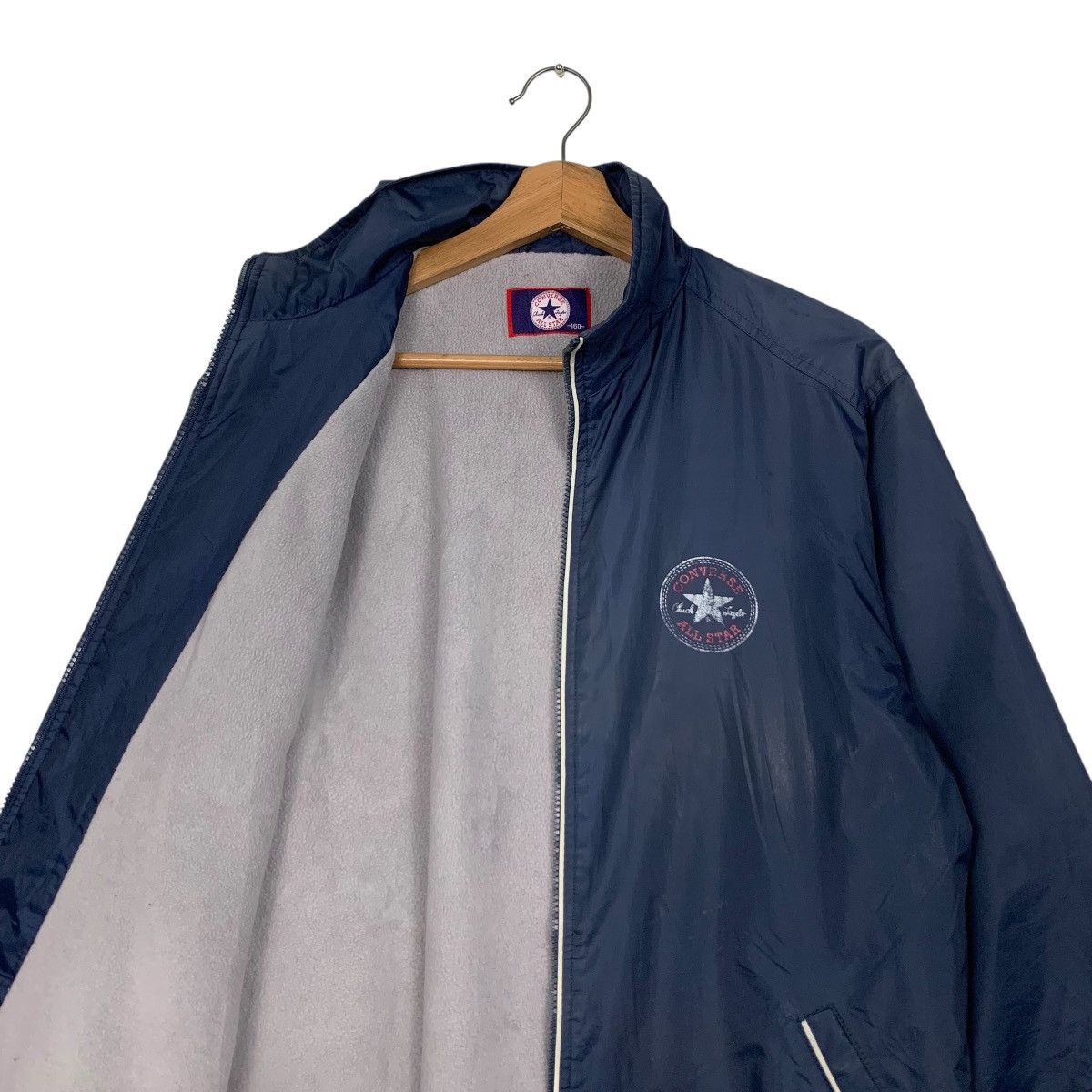 Converse Vintage 90's CONVERSE Big Logo Light Jacket #2787-C126 Size US S / EU 44-46 / 1 - 12 Thumbnail