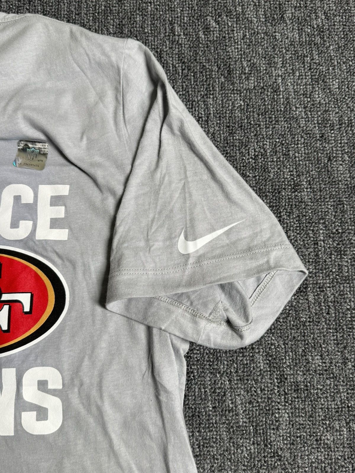 NFL × Nike Nike San Francisco 49ers Men T-shirt Conference Champions Size US M / EU 48-50 / 2 - 5 Thumbnail