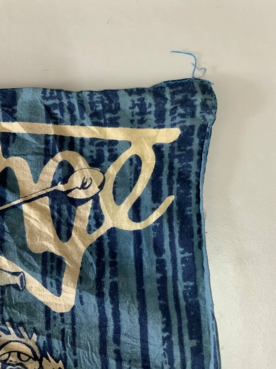 Japanese Brand Vintage Tenjho Tenge Handkerchief Size ONE SIZE - 13 Thumbnail