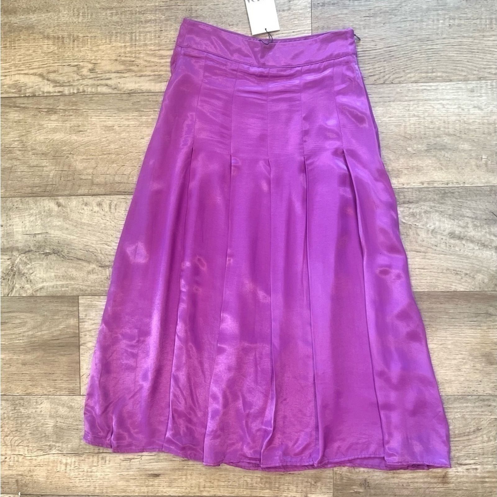 Zara ZARA High-Waisted Midi Skirt NWT LAST ONE!!! Size 27" / US 4 / IT 40 - 16 Thumbnail