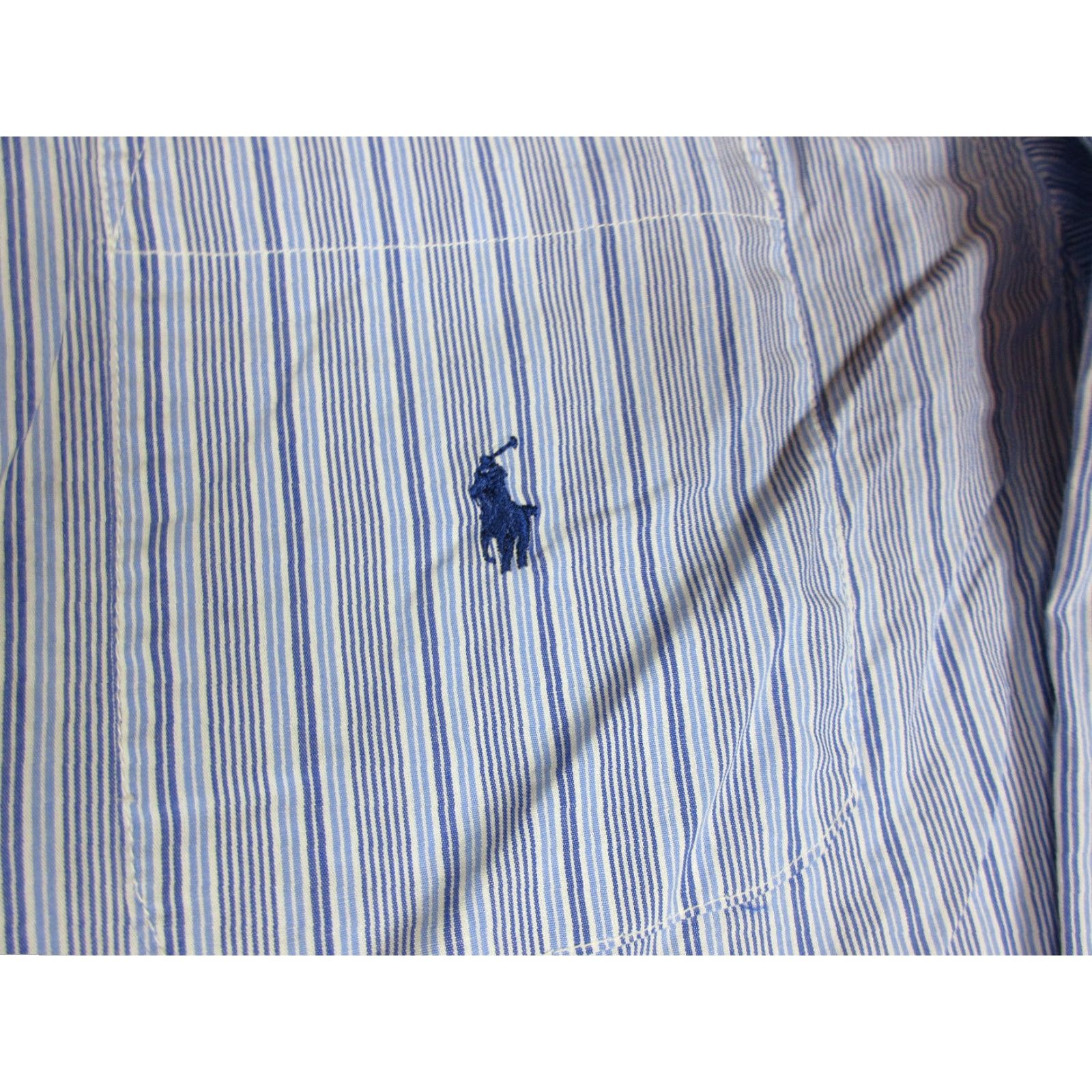 Polo Ralph Lauren Polo Ralph Lauren Shirt Mens Medium Blue Pajamas Sleepwear Button Up Lounge Size US M / EU 48-50 / 2 - 3 Thumbnail