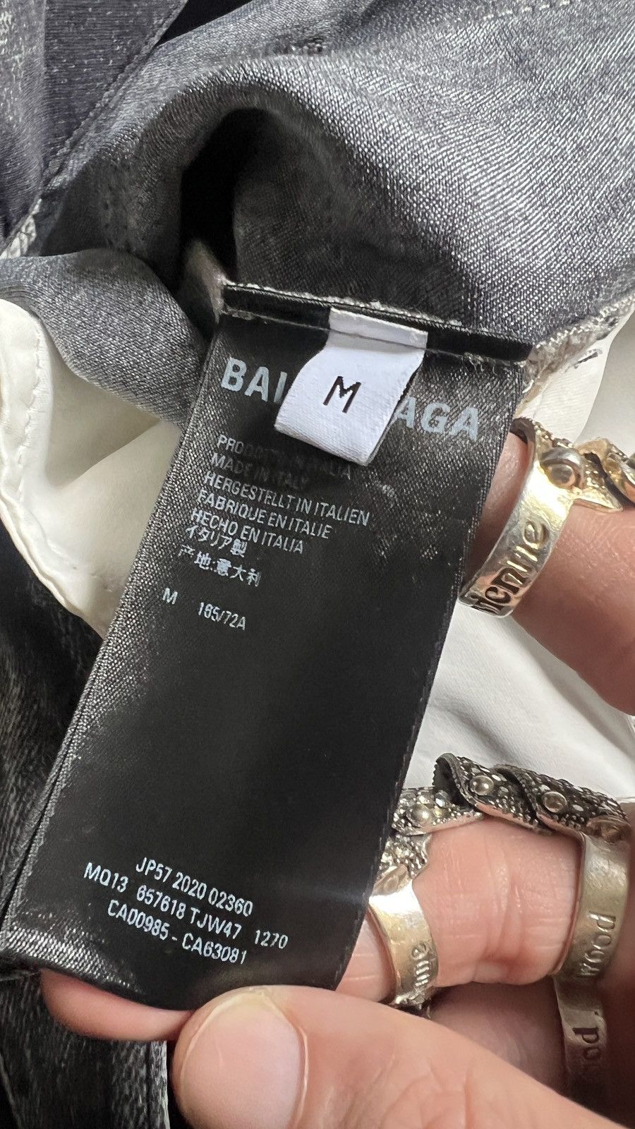 Balenciaga Balenciaga Hybrid Trompe L’oeil Pants Size US 30 / EU 46 - 7 Thumbnail