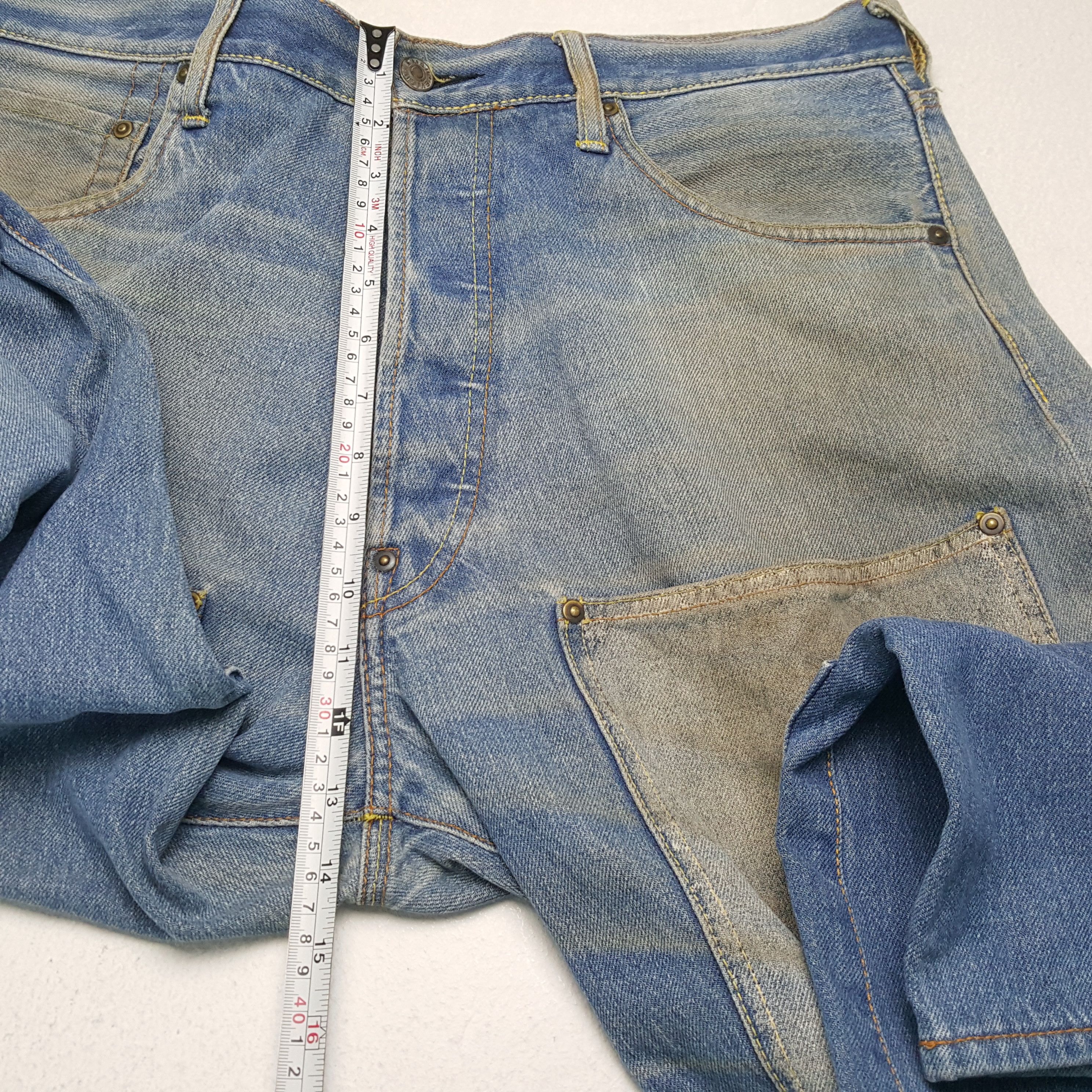 Evisu × Japanese Brand × Vintage Vintage EVISU Japanese Brand Daicock Custom Style Jeans Size US 35 - 8 Thumbnail