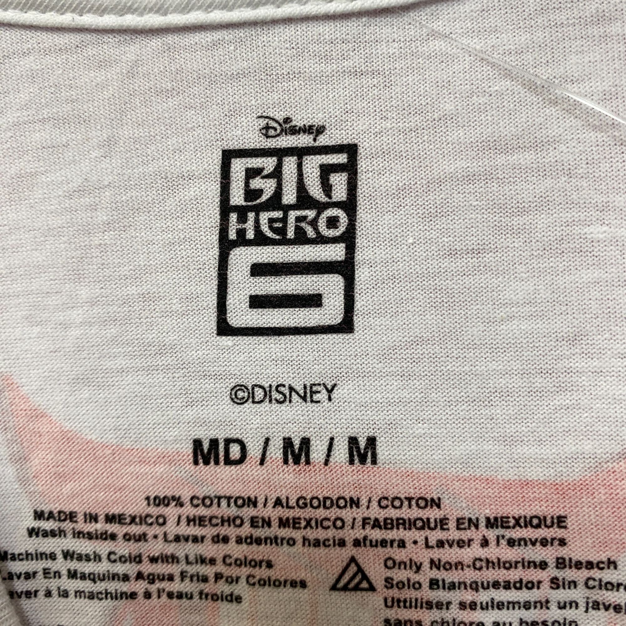 Disney Big hero 6 white LS shirt size medium Size US M / EU 48-50 / 2 - 4 Thumbnail
