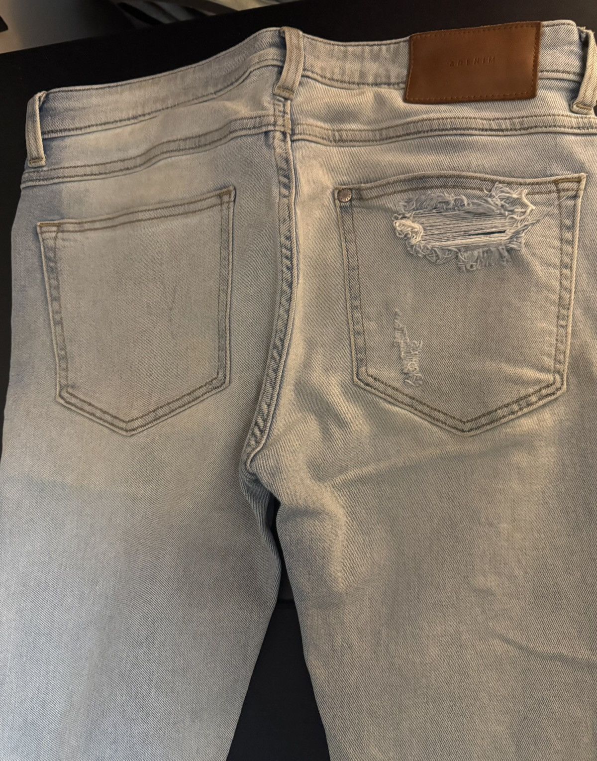 Other Men Blue Ripped Skinny Jeans Size US 29 - 14 Thumbnail