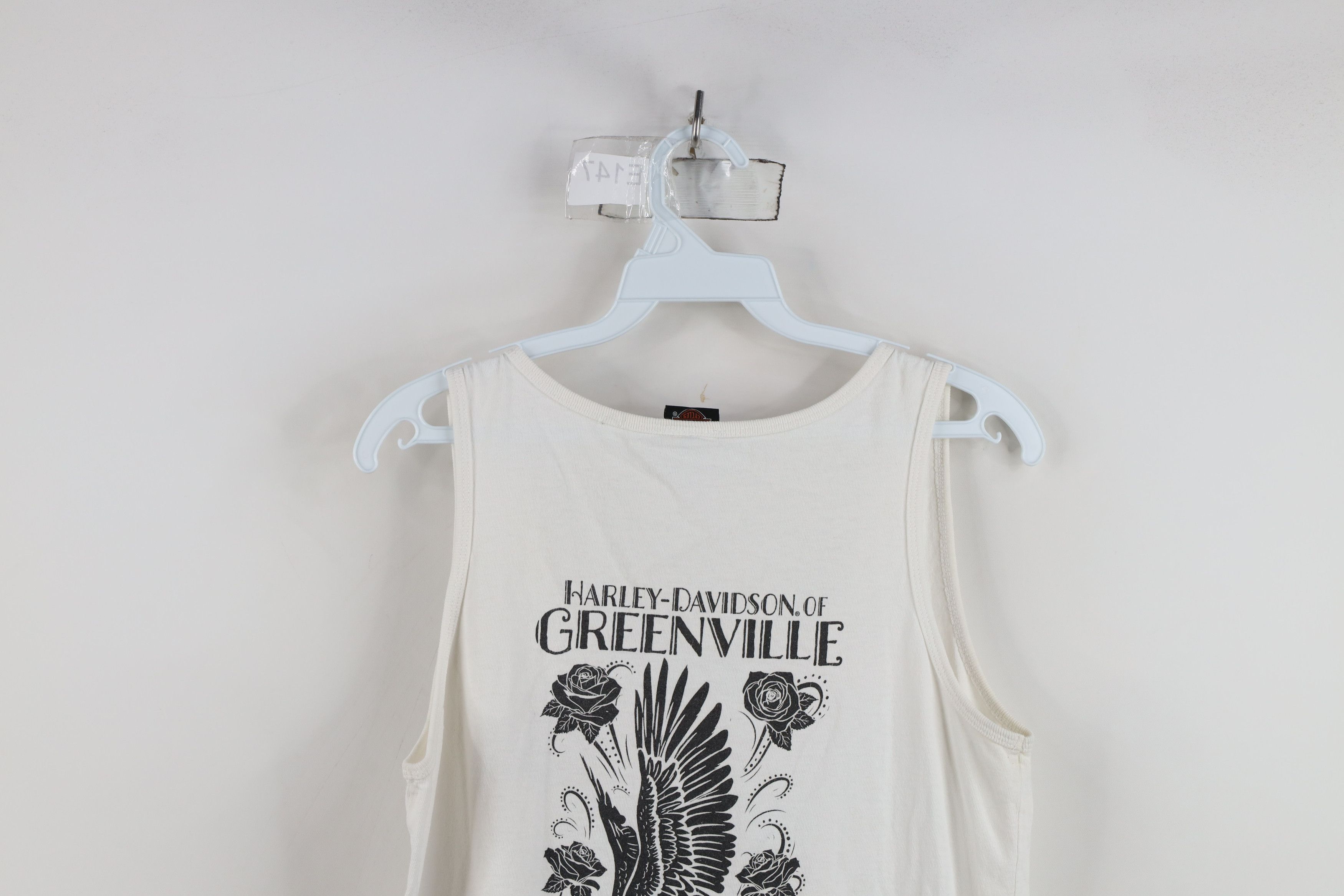 Harley Davidson Vintage Y2K Harley Davidson Phoenix Tank Top T-Shirt White Size L / US 10 / IT 46 - 14 Thumbnail