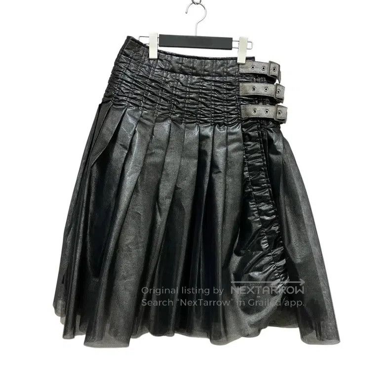 Junya Watanabe Junya Watanabe size M Tie Waist Pleated Skirt Size 25" / US 0 / IT 36 - 1 Thumbnail