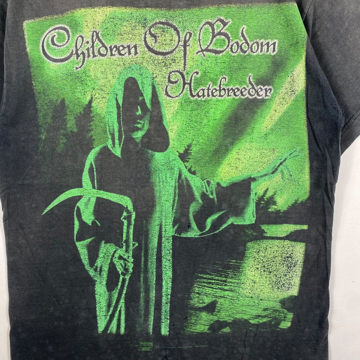 Band Tees Distressed Vintage 90's CHILDREN OF BODOM Hatebreed Album Size US L / EU 52-54 / 3 - 2 Thumbnail